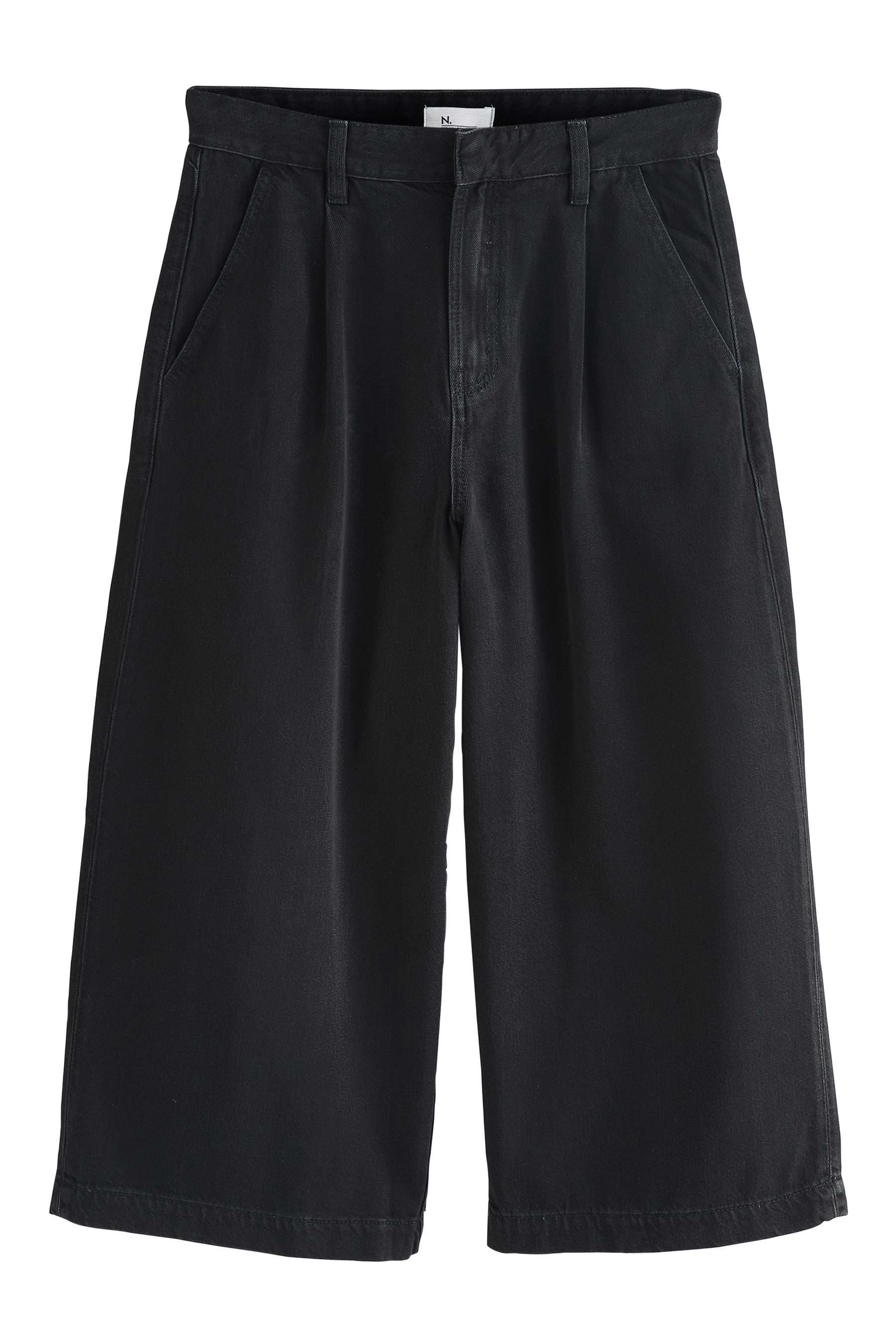 Next Weite Jeans N. Premium Hochbund-Hosenrock-Jeans, Kurzgröße (1-tlg) günstig online kaufen