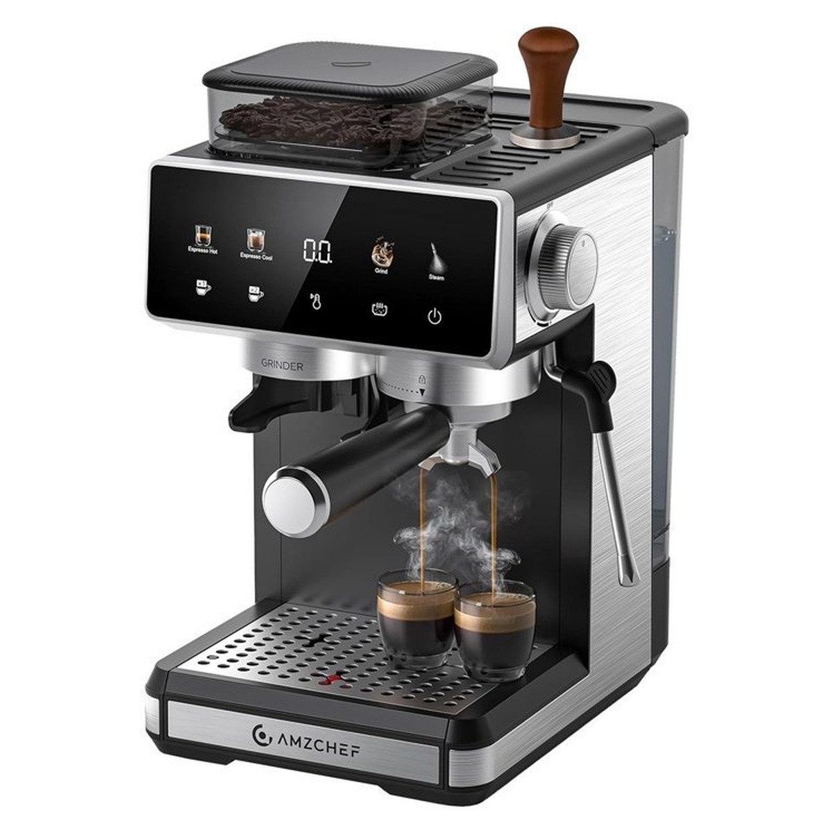 AMZCHEF Kaffeehalbautomat