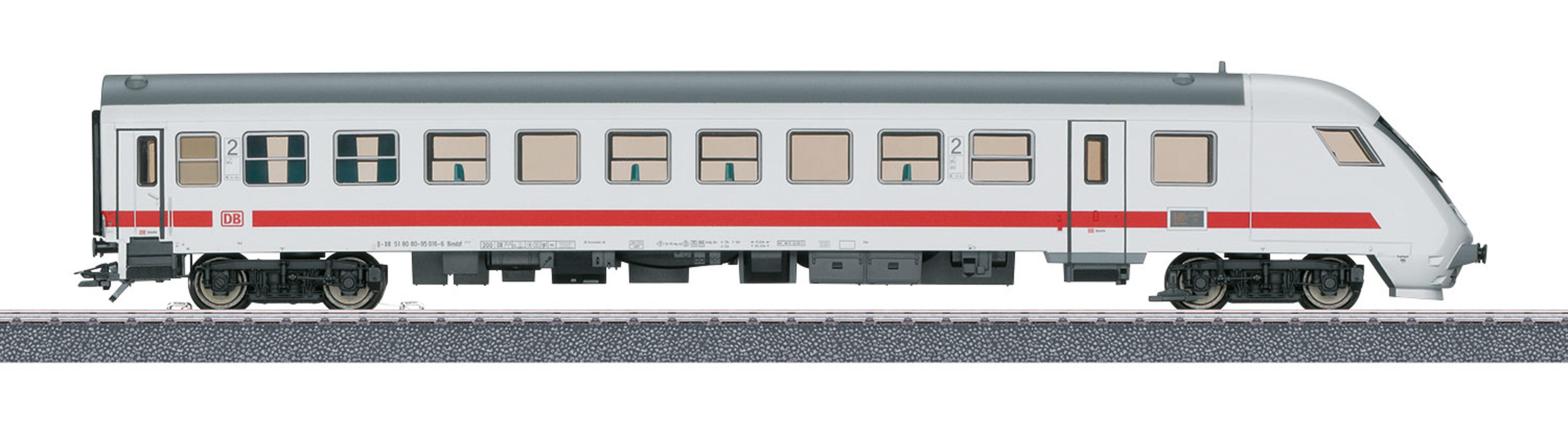 Märklin Elektrolokomotive IC Schnellzug Steuerwagen, 2. Klasse, DB AG - 40503, Spur H0