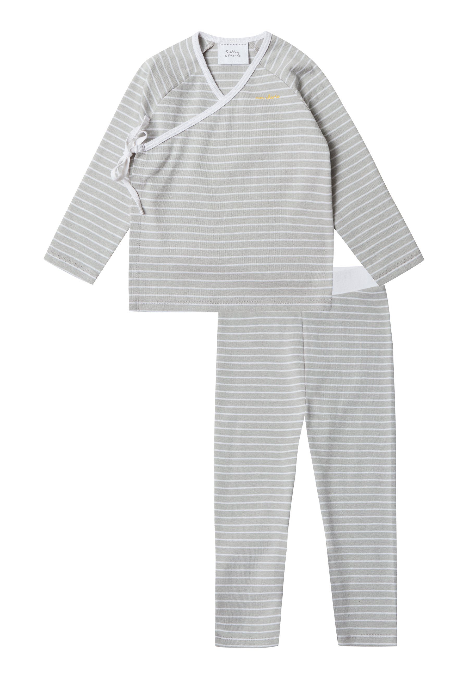 Stellou & friends Pyjama Home-Wear Set / Pyjama 2tlg. grau