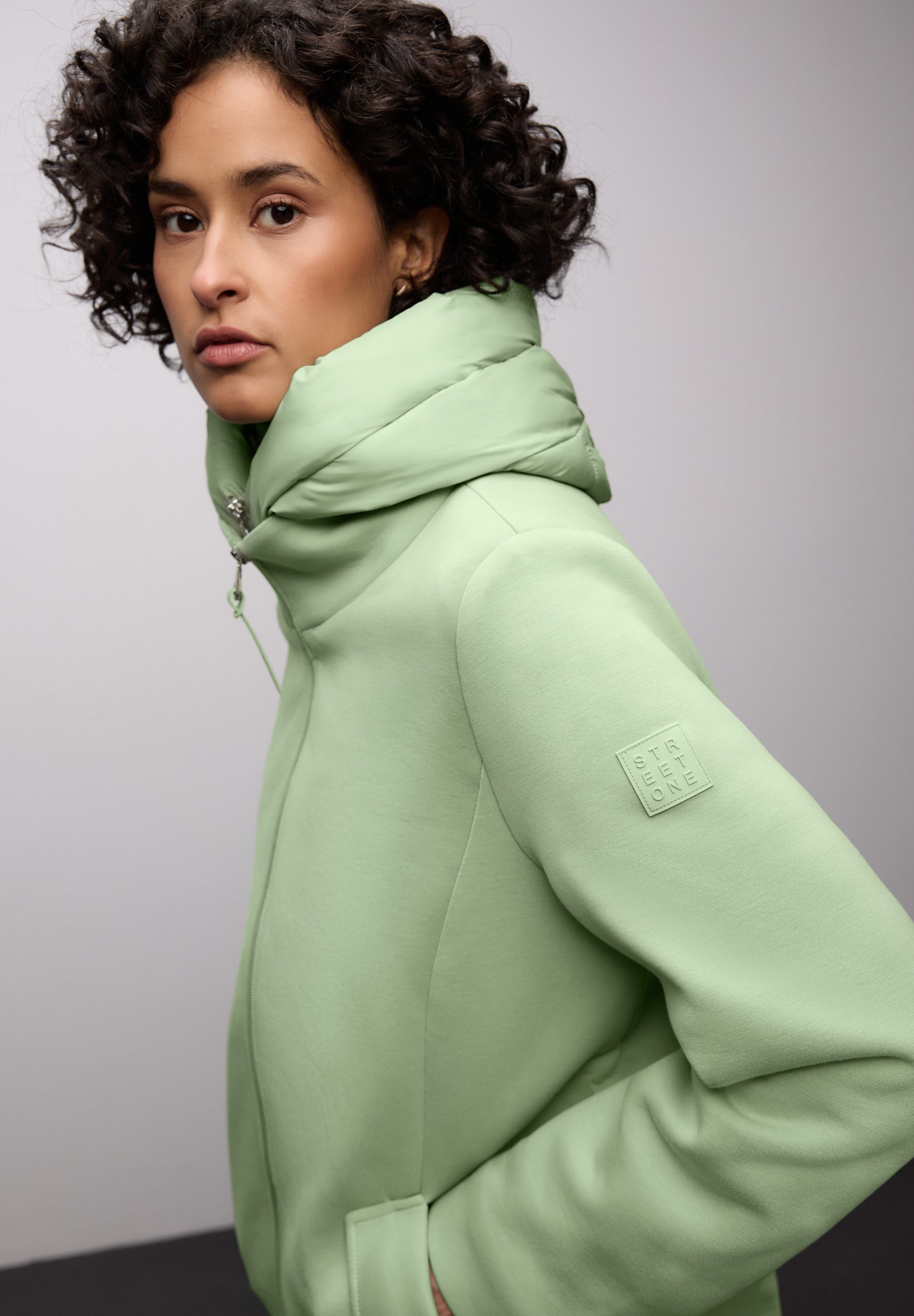 STREET ONE Steppjacke mit Kapuze