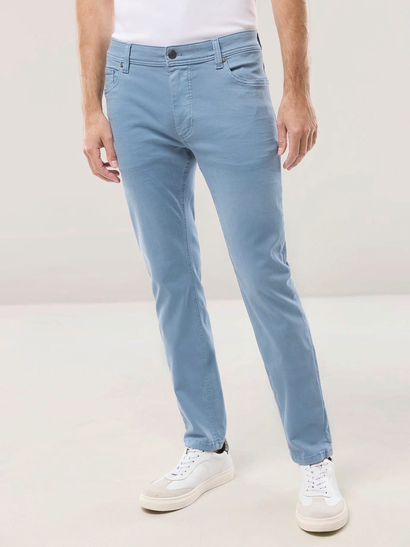 Walbusch Regular-fit-Jeans Herren Coloured Jeans Modern fit, modern, pflegeleicht