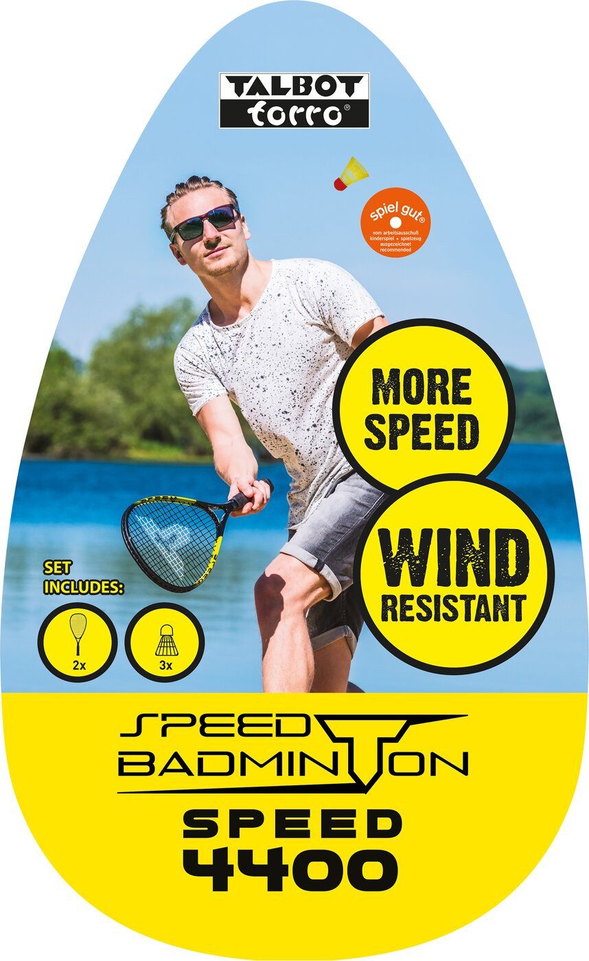 Talbot-Torro Speed-Badmintonschläger Speedbadminton Set SPEED 4400 im 3/ 000 Keine Farbe