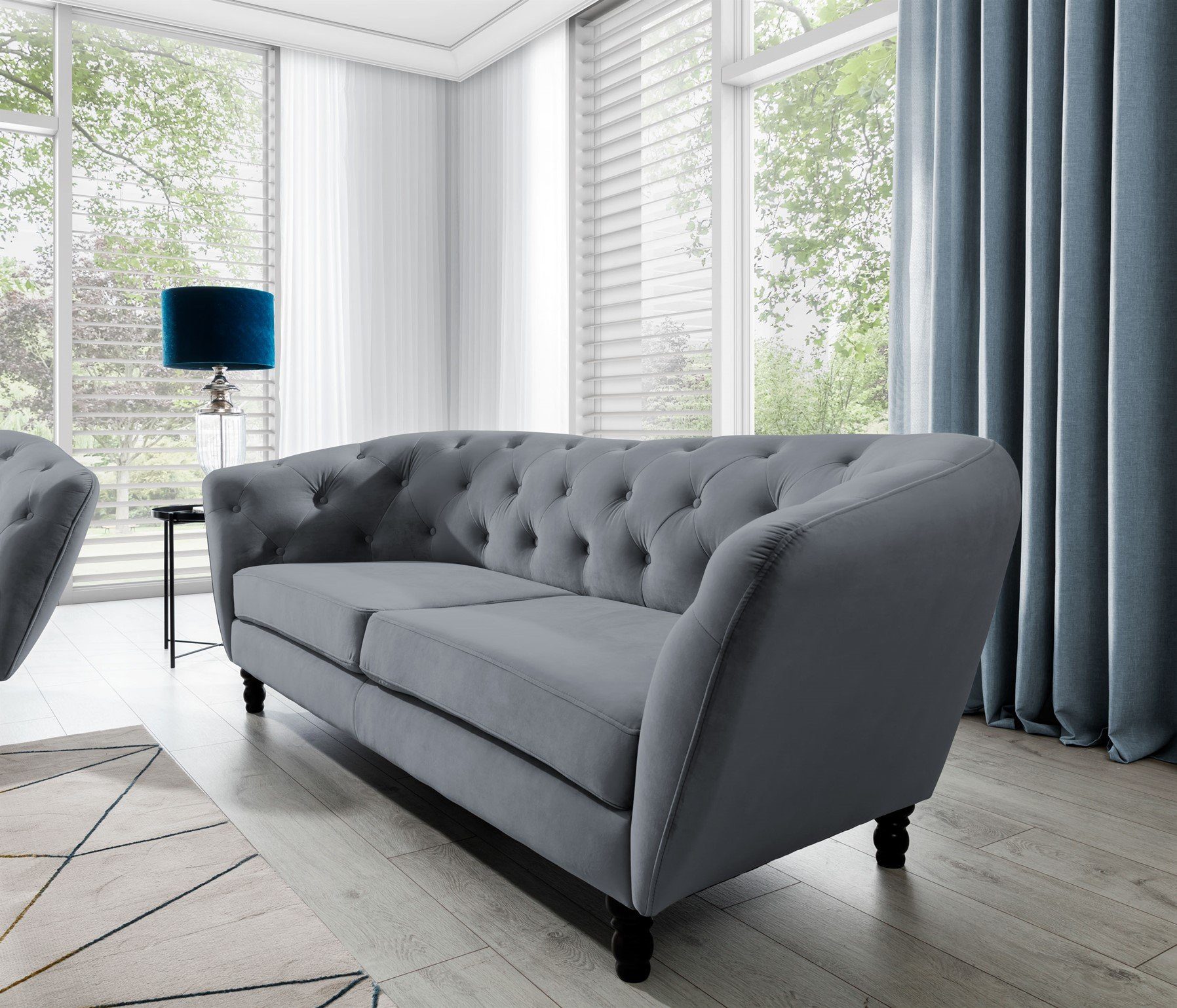 Fun Möbel Sofa Sofa Designer-Sofa Charlotte günstig online kaufen