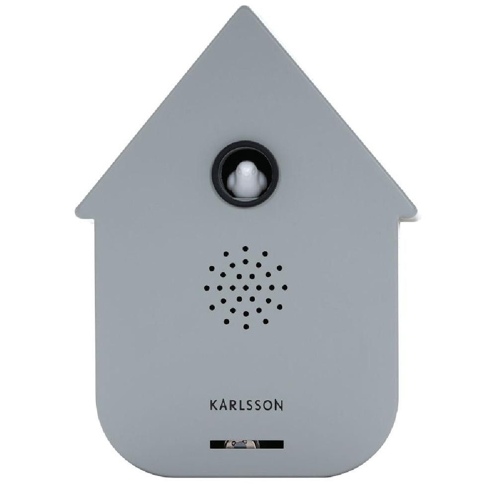 Karlsson Dekofigur Soundbox mit Bewegungsmelder Modern Cuckoo Grau – Bild 2 von 5