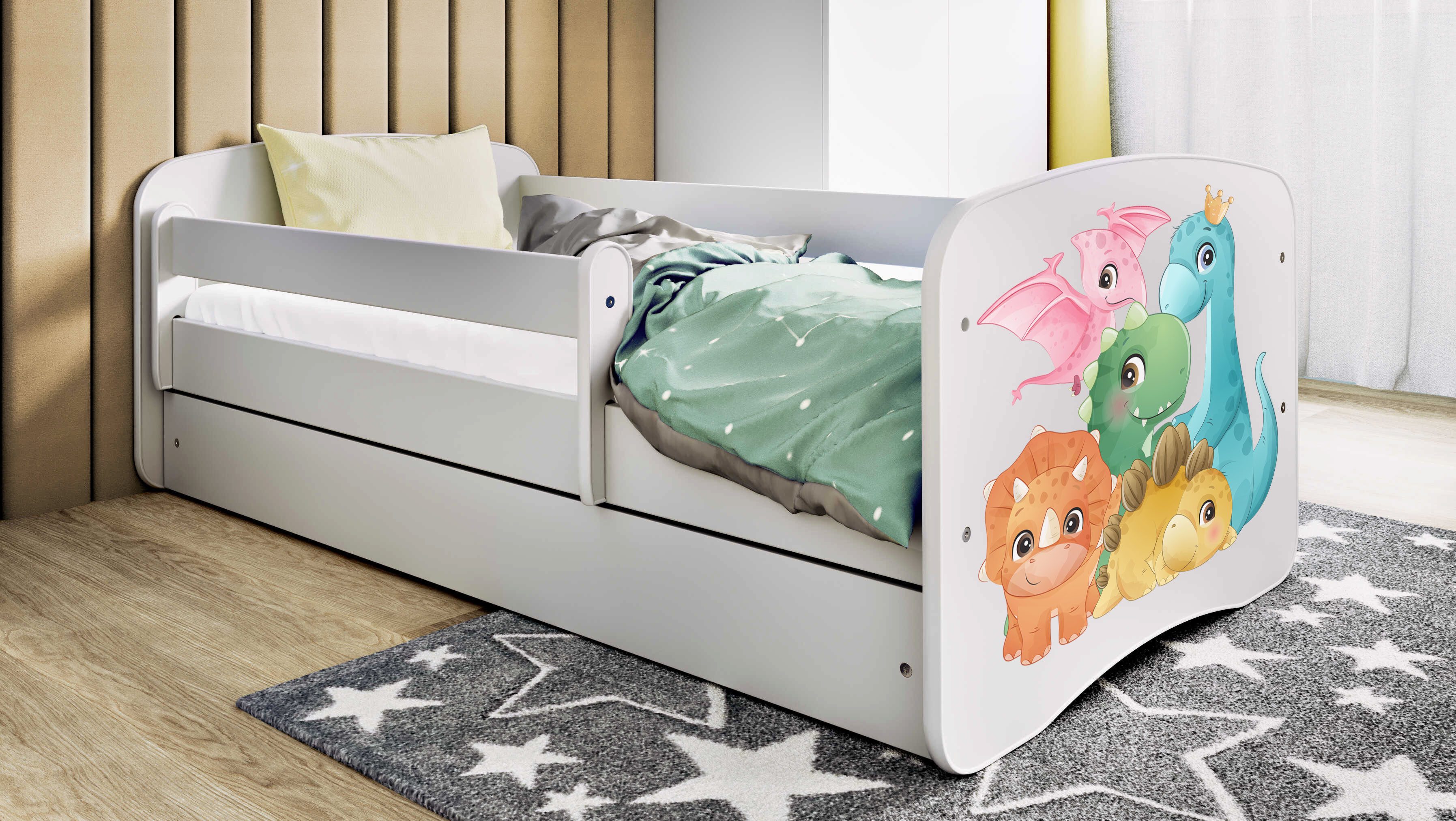 Bjird Kinderbett Jugenbett Weiß 140x70 160x80 günstig online kaufen