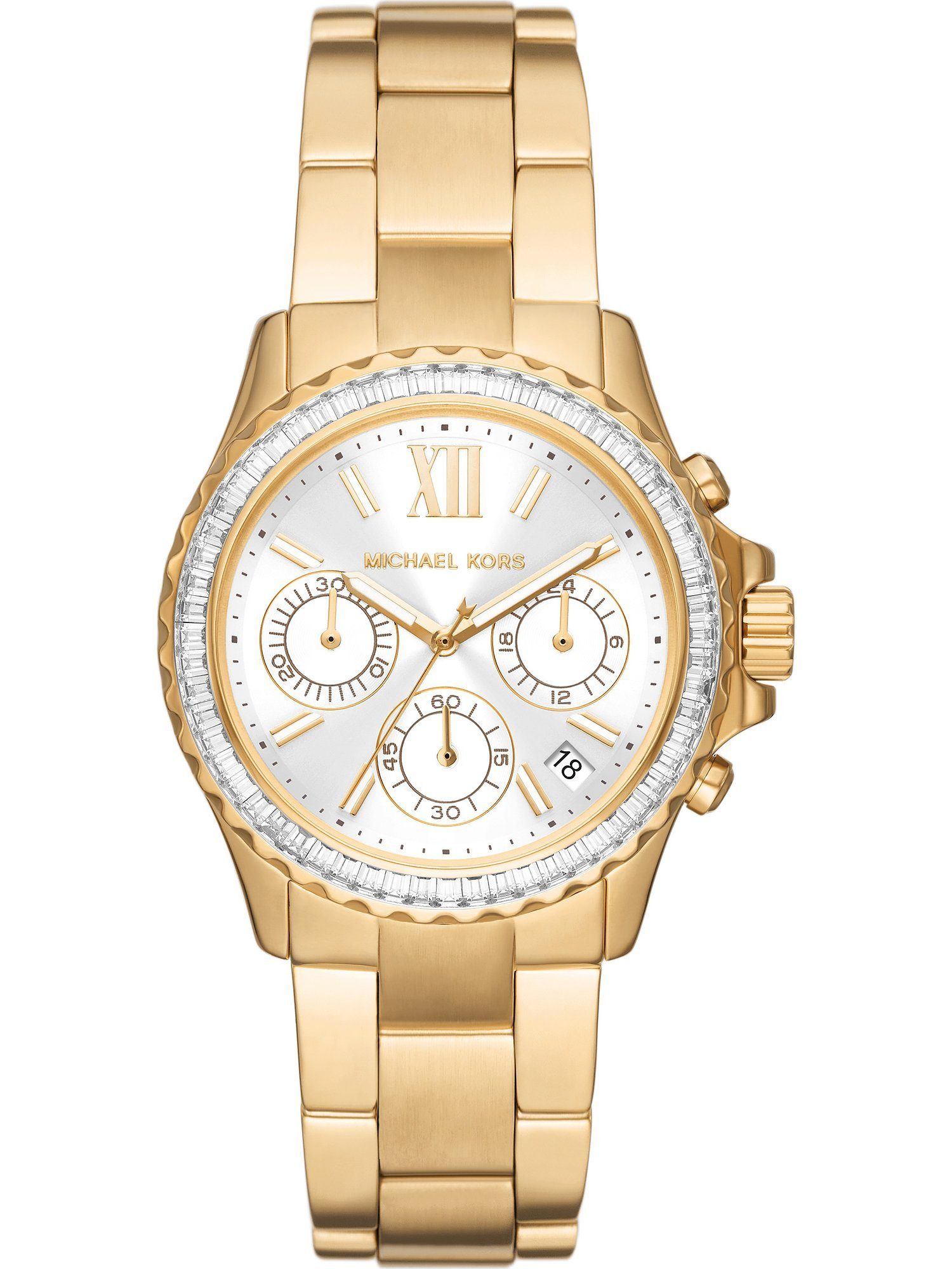 MICHAEL KORS Chronograph Michael Kors Damen-Uhren Analog Quarz