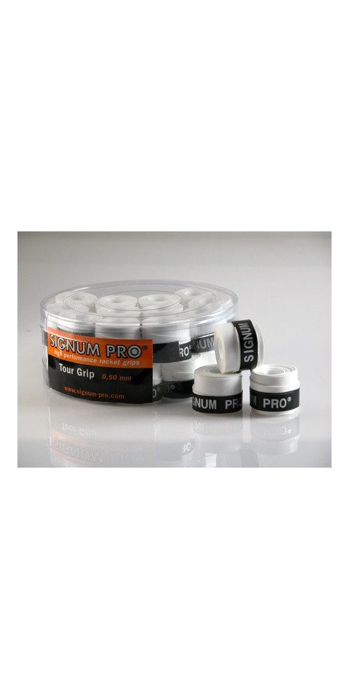 Signum Pro Griffband Overgrip Tour 0.5mm weiss 30er Box