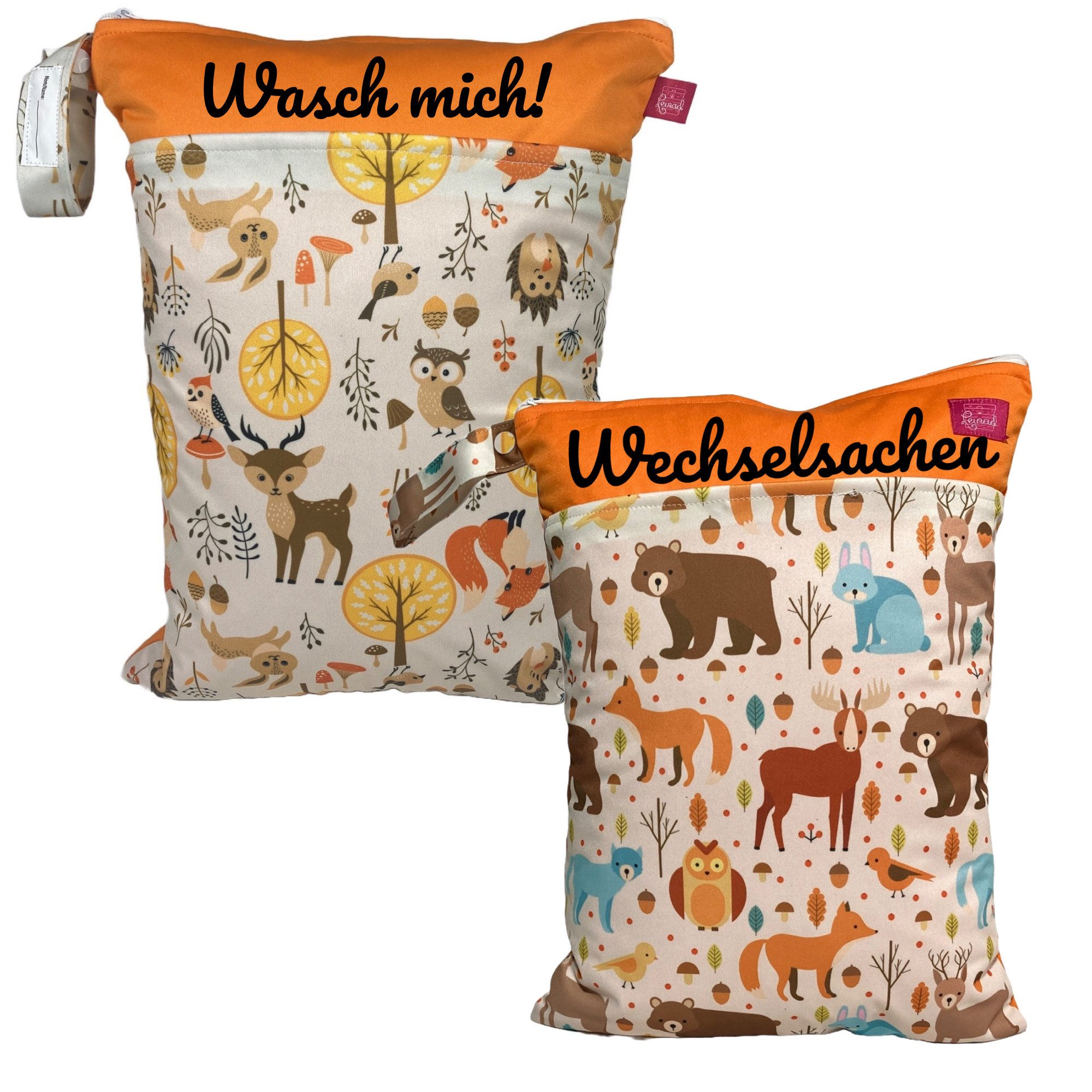 WeBaDa Wäschetasche Wetbag Sets für Wechselsachen (Spar-Set Kids, Wetbag-Set)