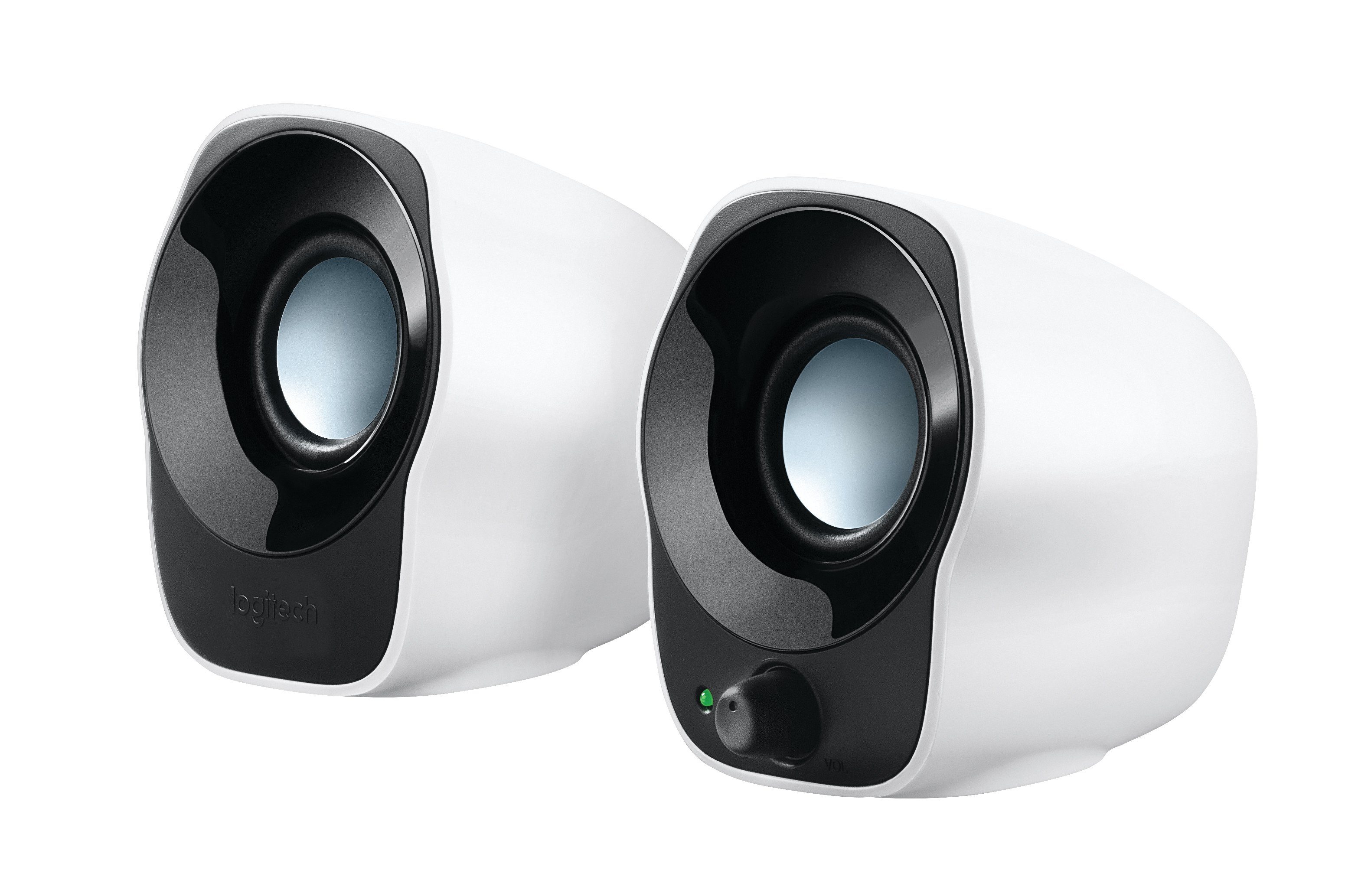 Logitech Lautsprecher »Stereo Speakers Z120 White USB - 980-000513 ...