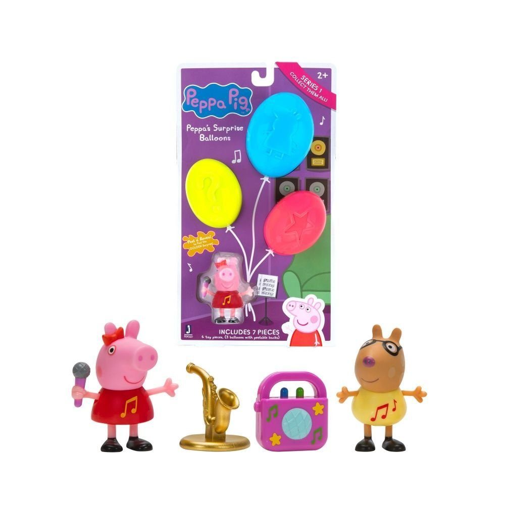 Jazwares Spielfigur Jazwares PEP0687 - PEPPA - Deluxe Blind Pack - Ballon (Thema: Musik)