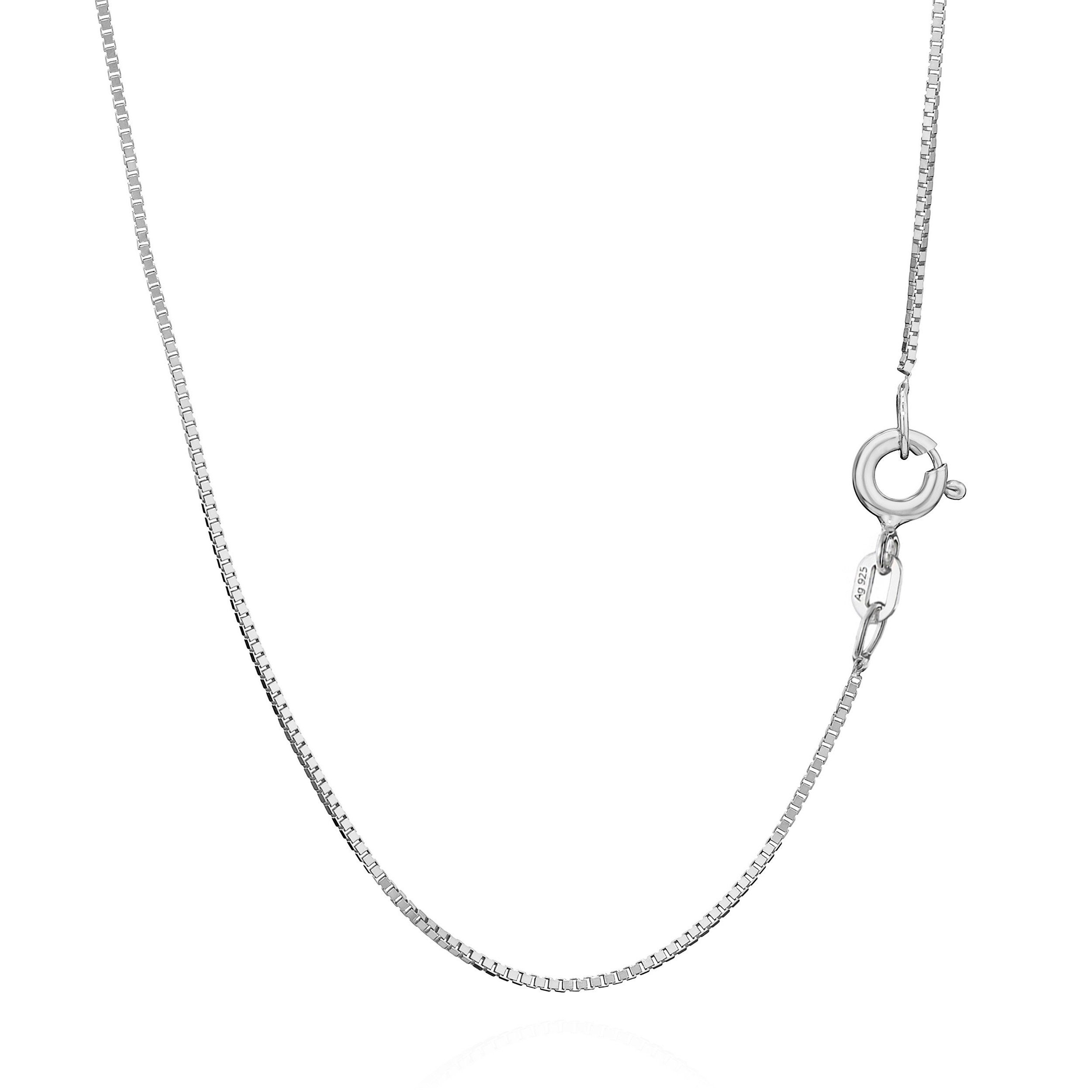 Silberkette Echte 925er Sterlingsilber Venezianerkette Silberk