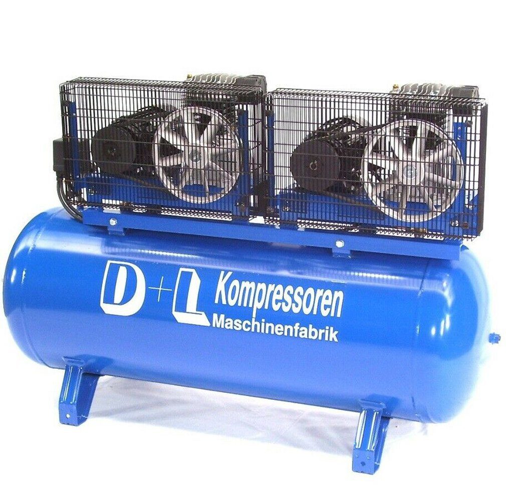 Apex Kompressor Werkstattkompressor Duo 2x450/11/270D Kompressor 1-tlg. 400V, 6PS 900L