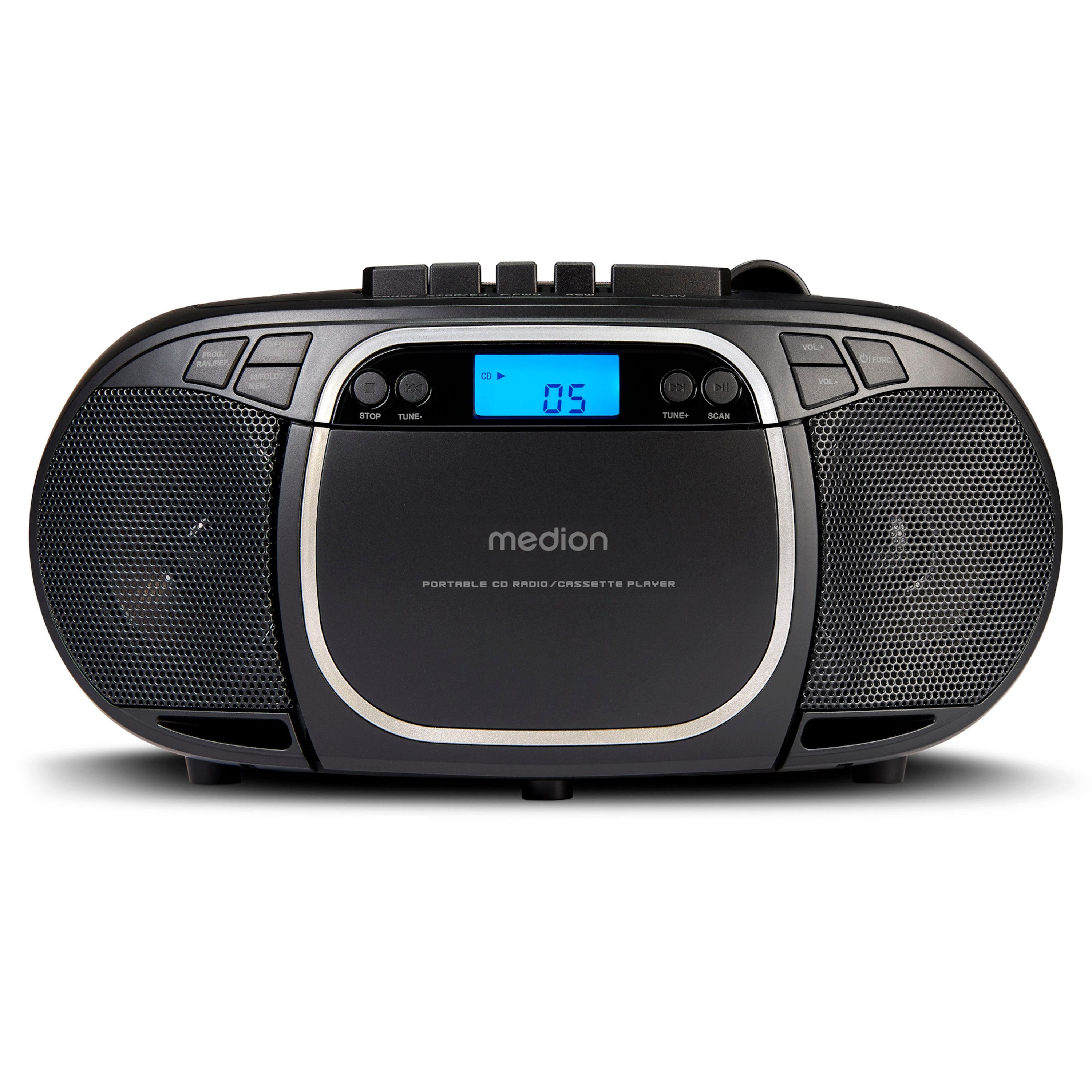 CD-/MP3-/Kassettenspieler MEDION® LIFE® E66476 (MD44176) Kassetten Player