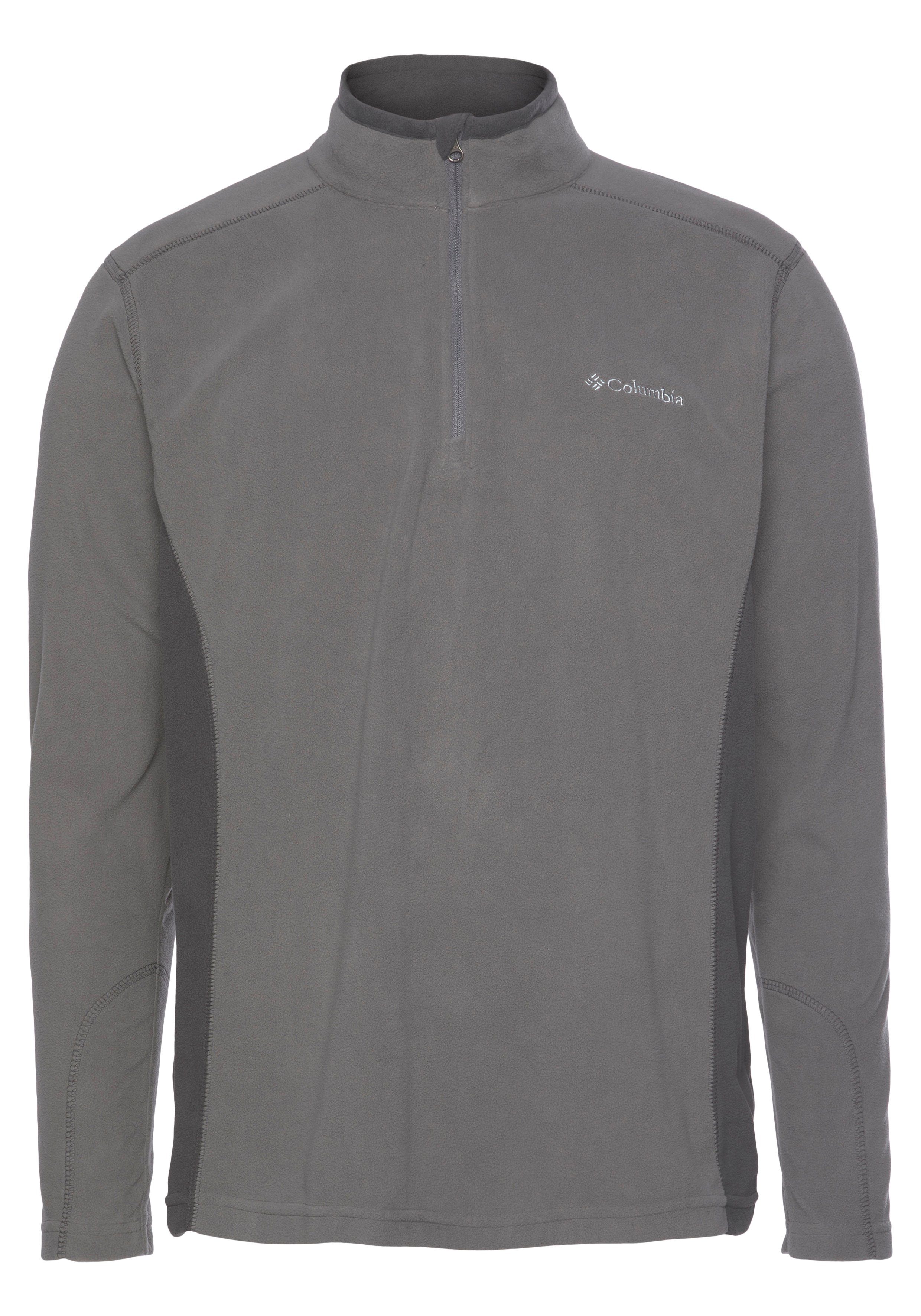 Columbia Fleecepullover Klamath Range II Half Zip mit halbem Reißverschluss, Langarm, atmungsaktiv, schnell trocknend