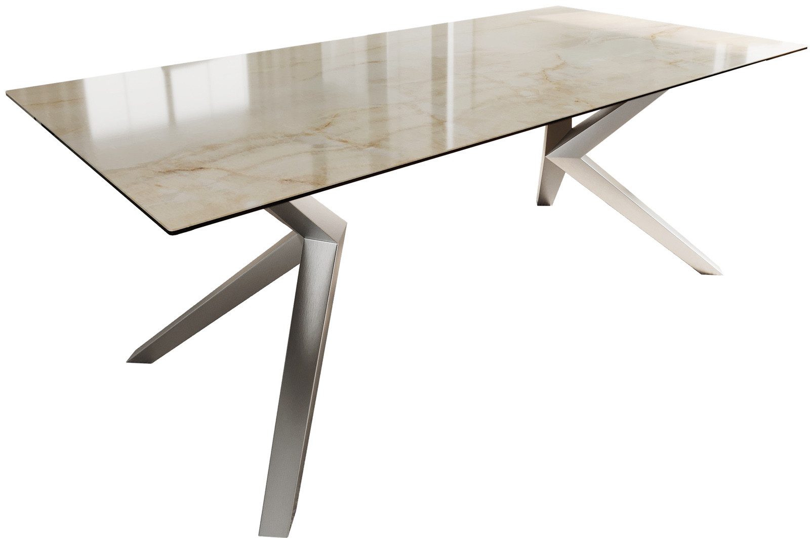 DELIFE Esstisch Edge, Keramik Laminam® Onice günstig online kaufen
