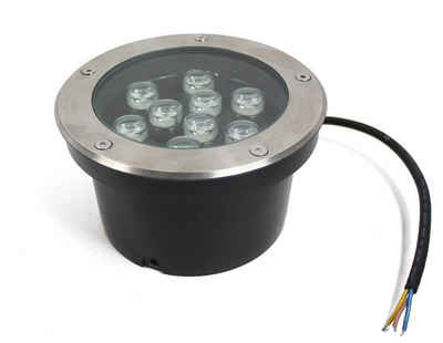 Arnusa LED Einbaustrahler Bodenstrahler Wegeleuchte Auffahrt, LED fest integriert, warmweiß