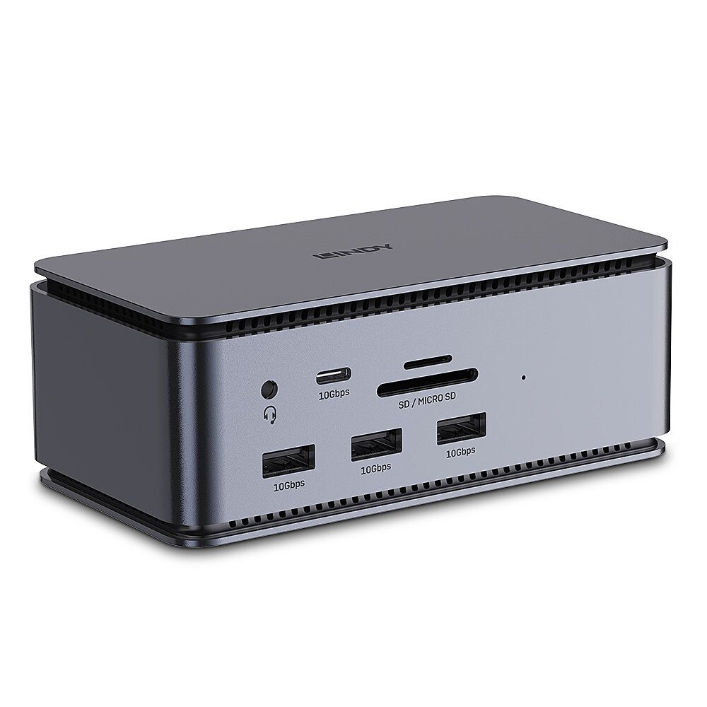 Laptop-Dockingstation LINDY Docking Station Laptop Displayport/HDMI