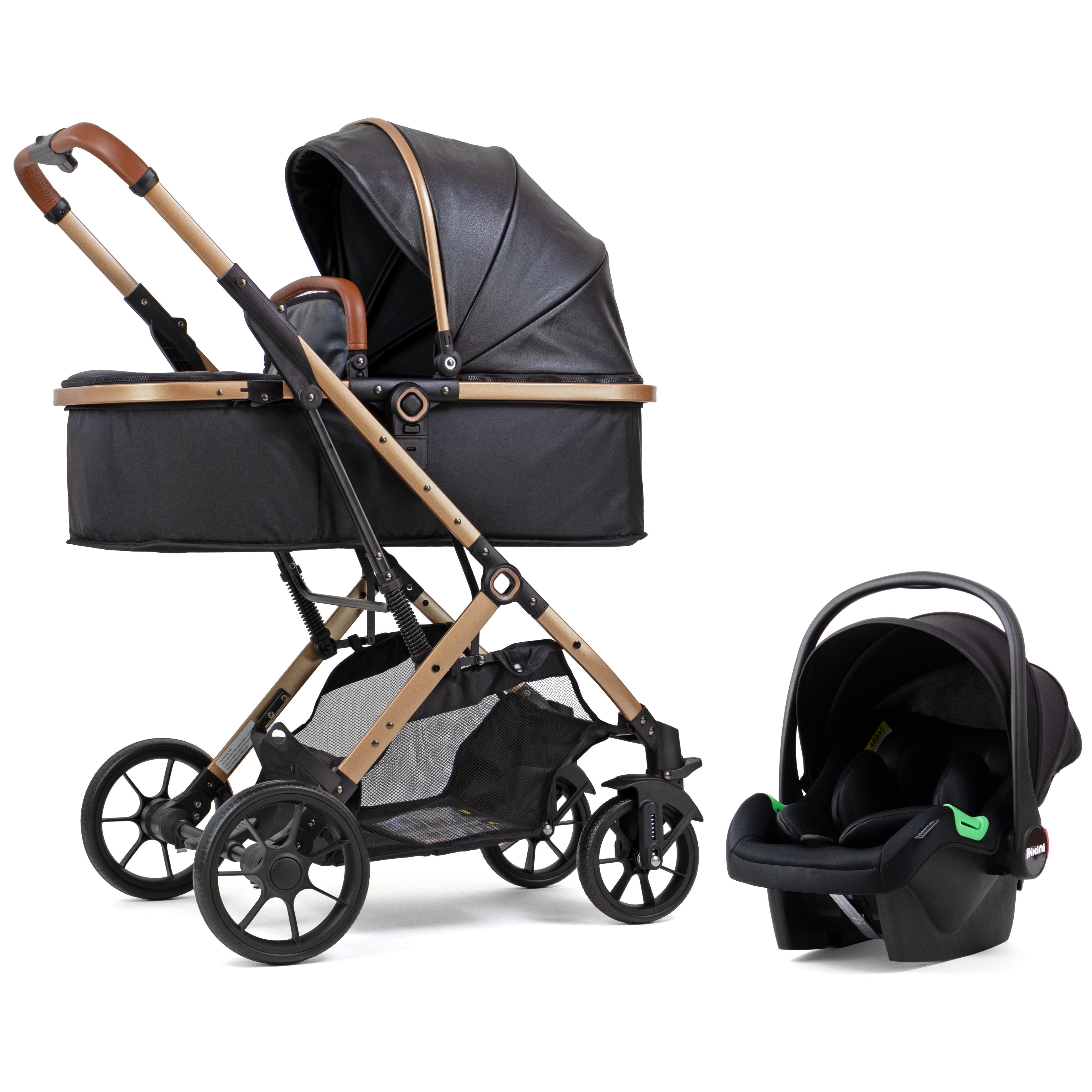 Pixini Kombi-Kinderwagen Pixini Lania Kinderwagen 3in1 Set