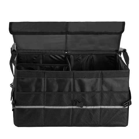 Bettizia Klappbox Kofferraumtasche Kofferraum Organizer Auto faltbar 1680D Oxford-Gewebe, Tragbar, Einfache Installation,Zusammenklappbar, Wasserfest