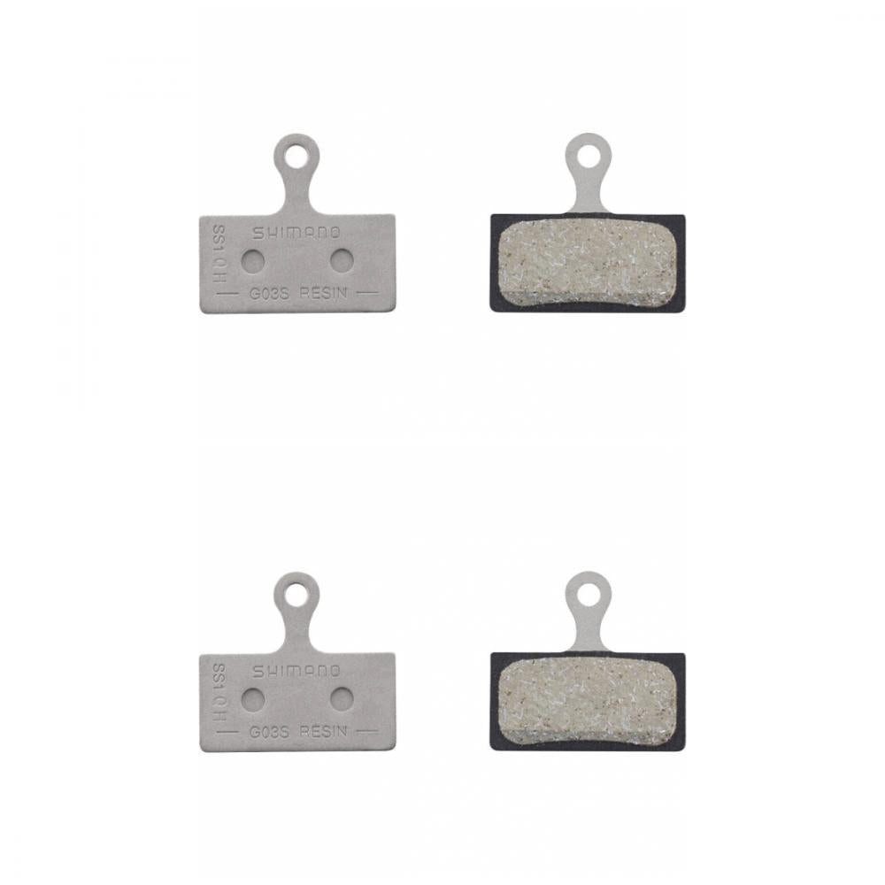 Shimano Scheibenbremse Shimano G03S Resin Bremsbeläge 2er-Set - für 2 Bremssättel