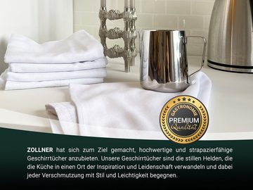 ZOLLNER Geschirrtuch, (Spar-Set, 5-tlg), 50 x 70 cm, 100% Baumwolle, vom Hotelwäschespezialisten, vom Hotelwäschespezialisten