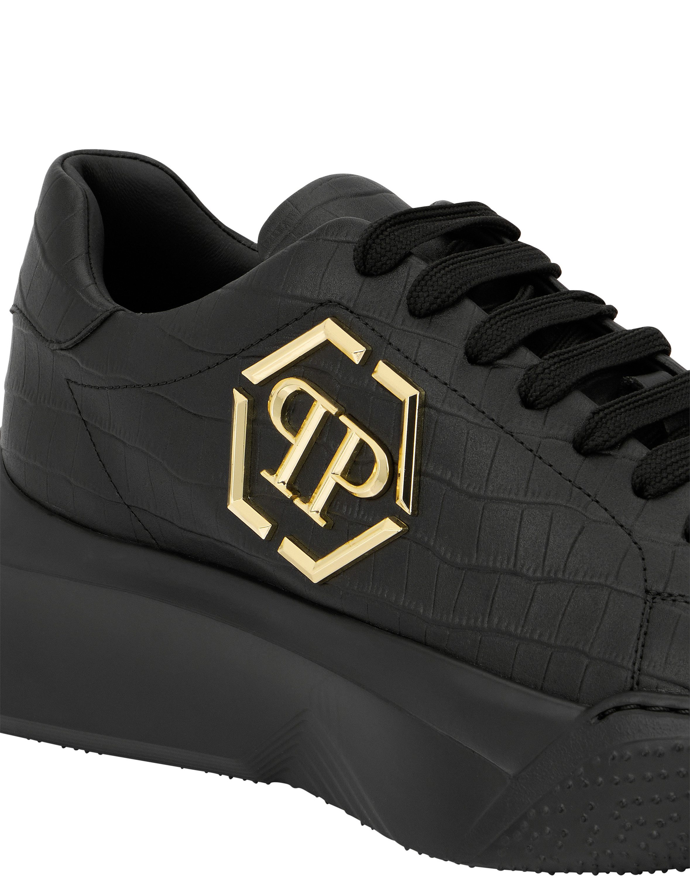 PHILIPP PLEIN Godzilla Crocco Geprägt Sneaker