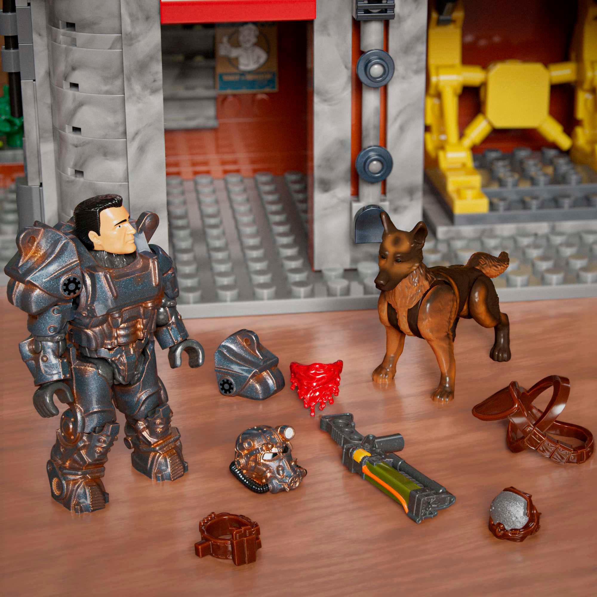 MEGA MEGA Fallout Red Rocket Bauspielzeug-Set mit 2 Actionfiguren Konstrukt günstig online kaufen