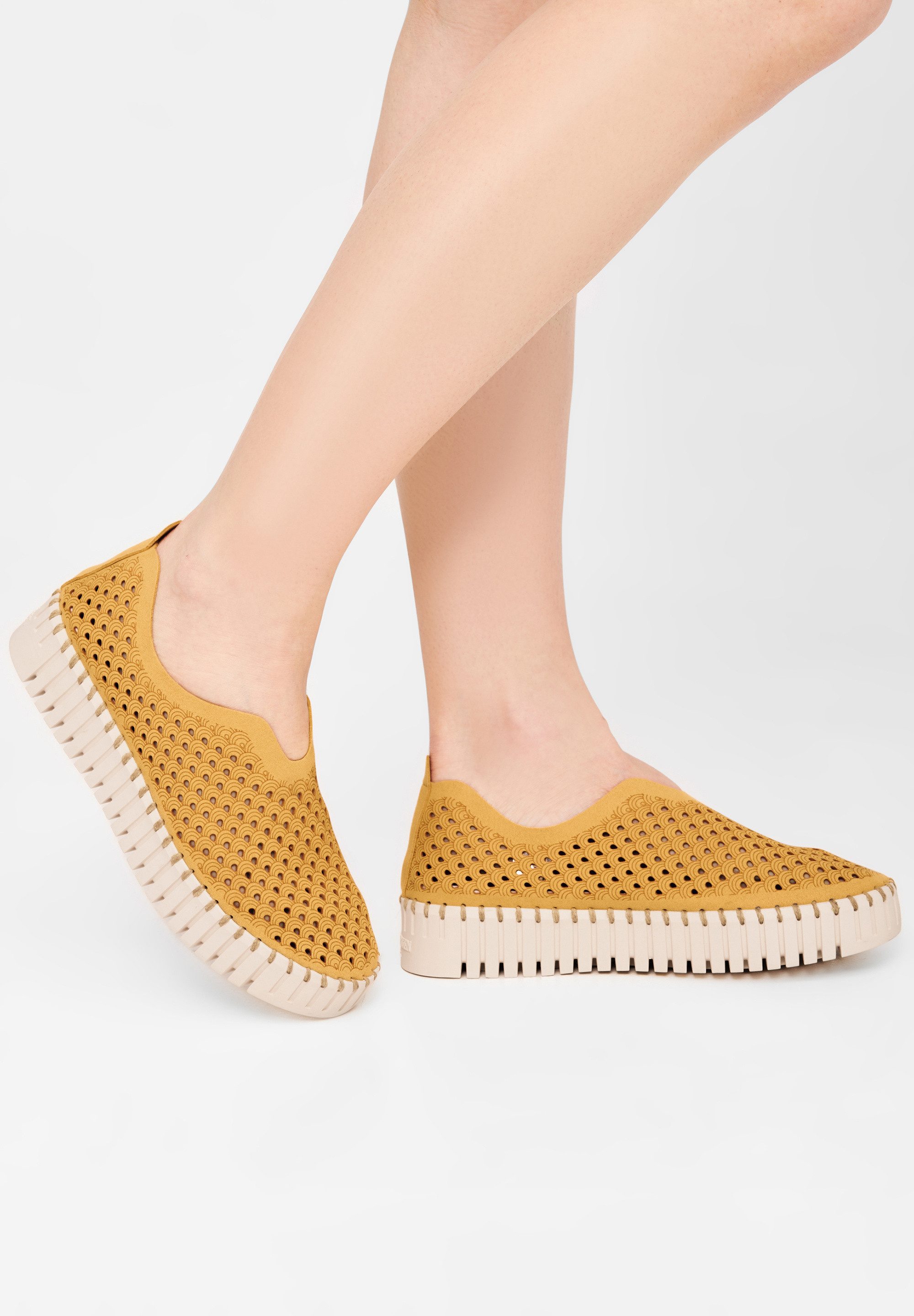 Ilse Jacobsen TULIP3373 Sneaker Modische Plateausohle, Naturkautschuksohle, hoher Tragekomfort