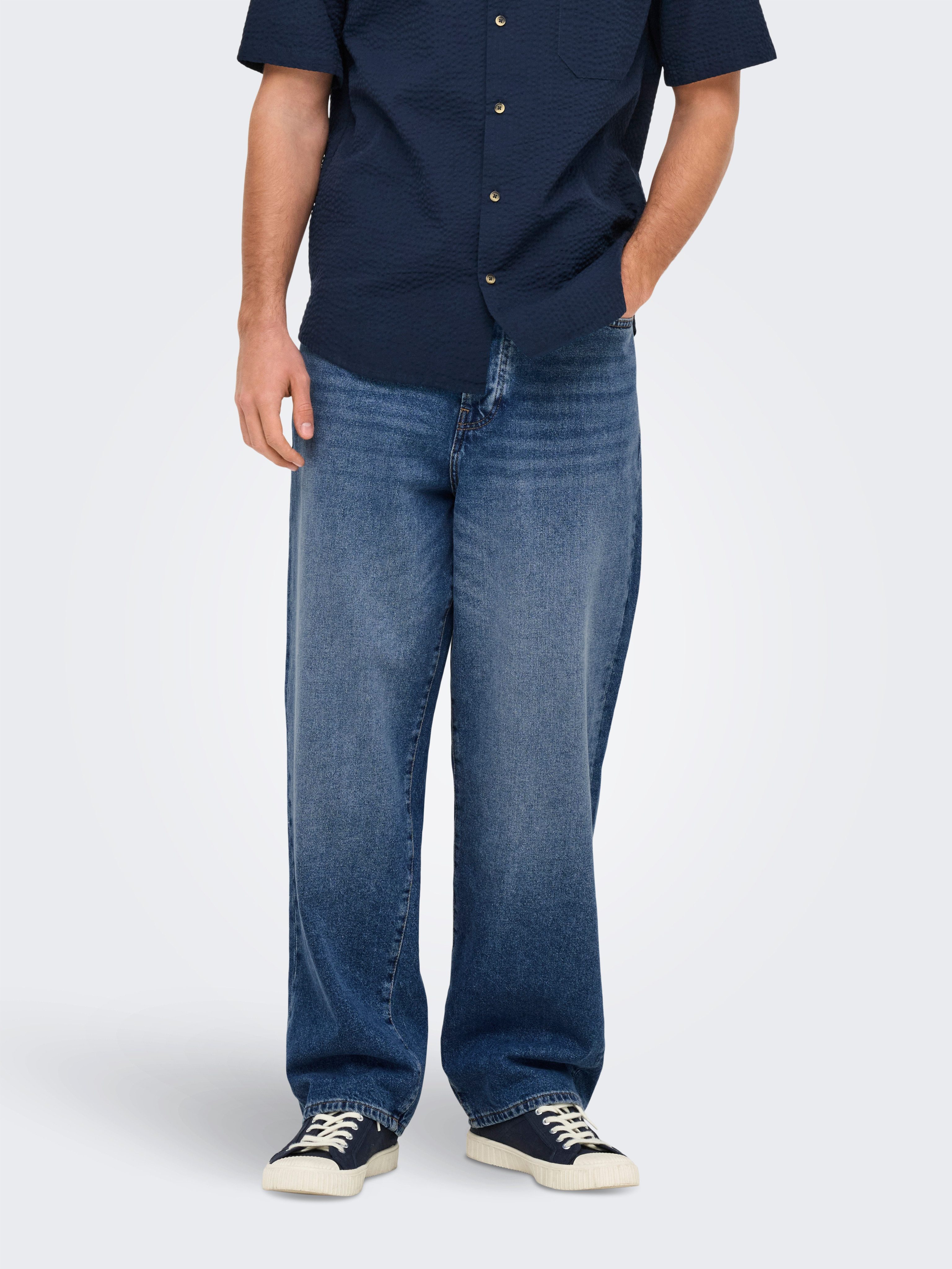 ONLY & SONS Loose-fit-Jeans ONSFADE LOOSE günstig online kaufen