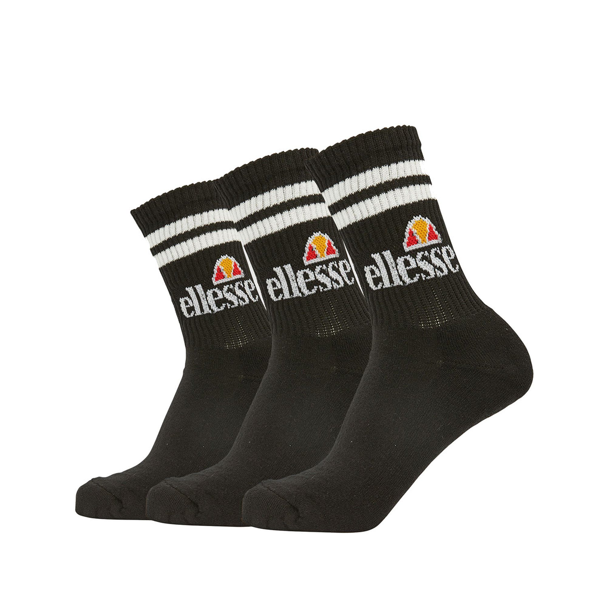 Ellesse Kurzsocken Unisex Socken 3er Pack Baumwolle PULLO SOCKS (Packung, 3 günstig online kaufen