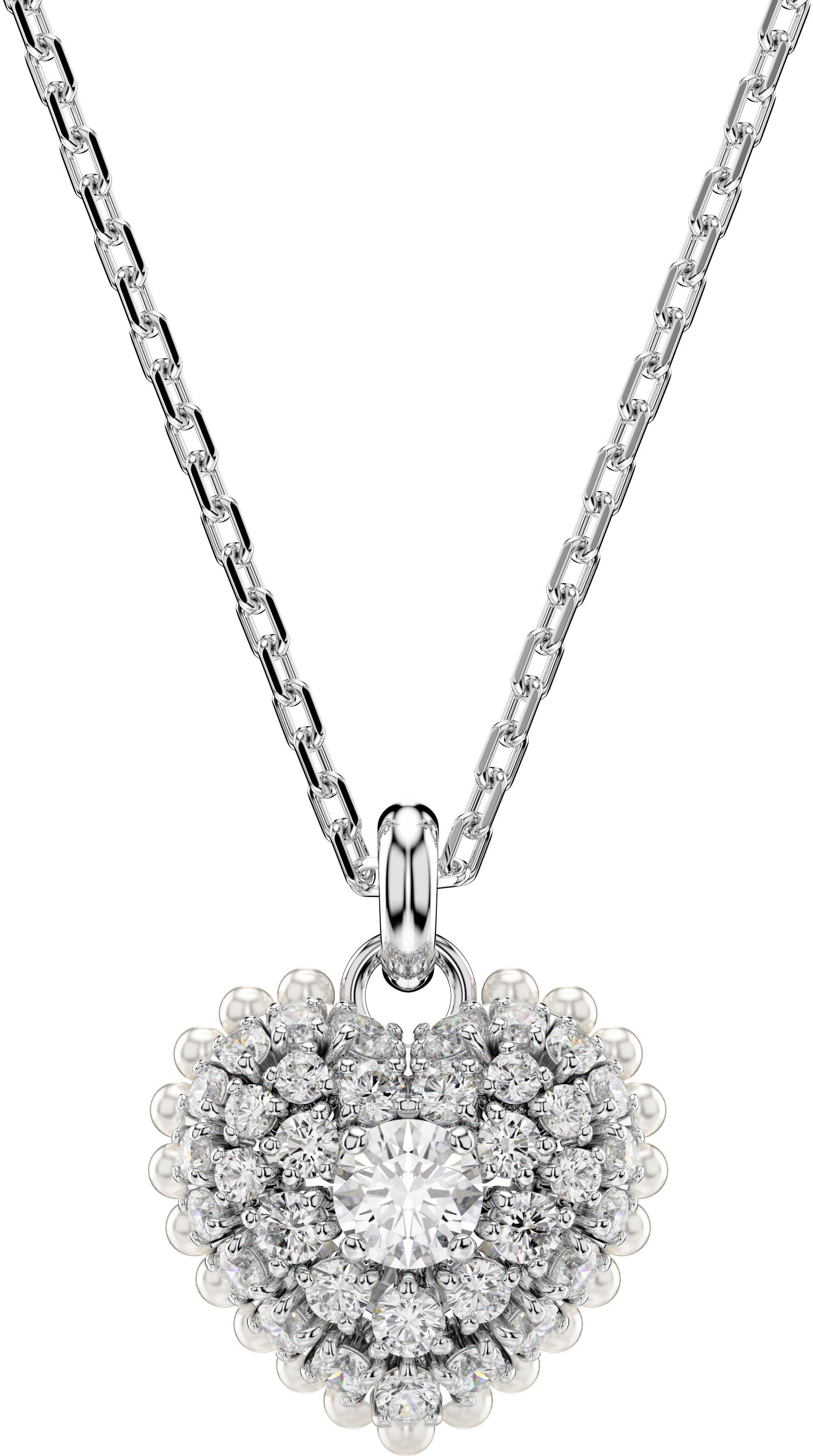 Swarovski Kette mit Anhänger Idyllia E Heart Herz, mit Swarovski® Kristall günstig online kaufen