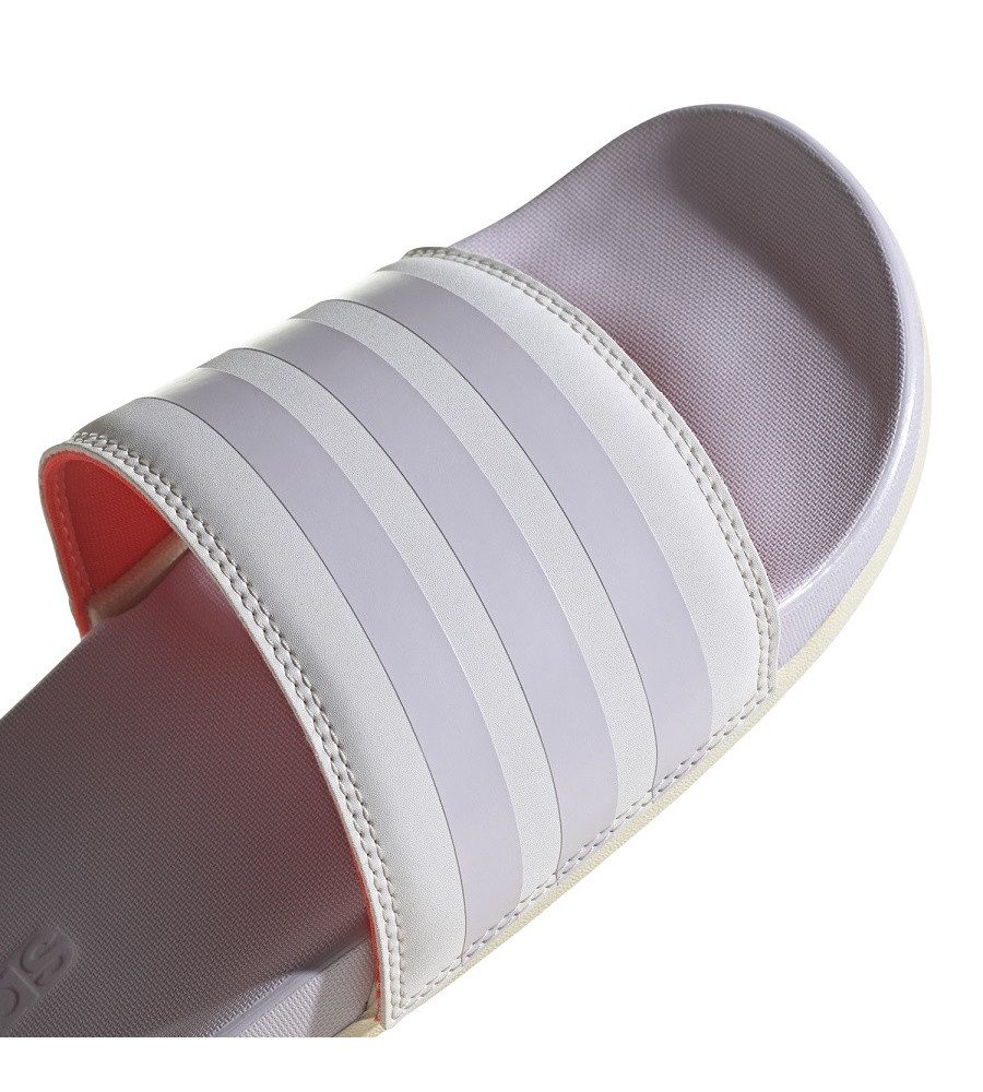 adidas Performance Adilette Comfort (Textilfutter, Cloudfoam Fußbett) violett Damen Badeschuh