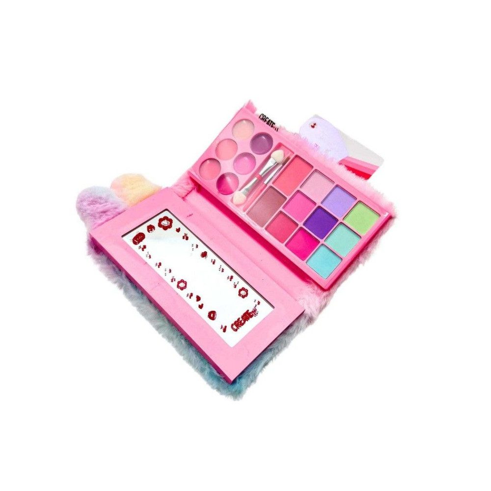 Canenco Kosmetik-Set CREATE it! - Fluffy Schminkset mit Magnetverschluss