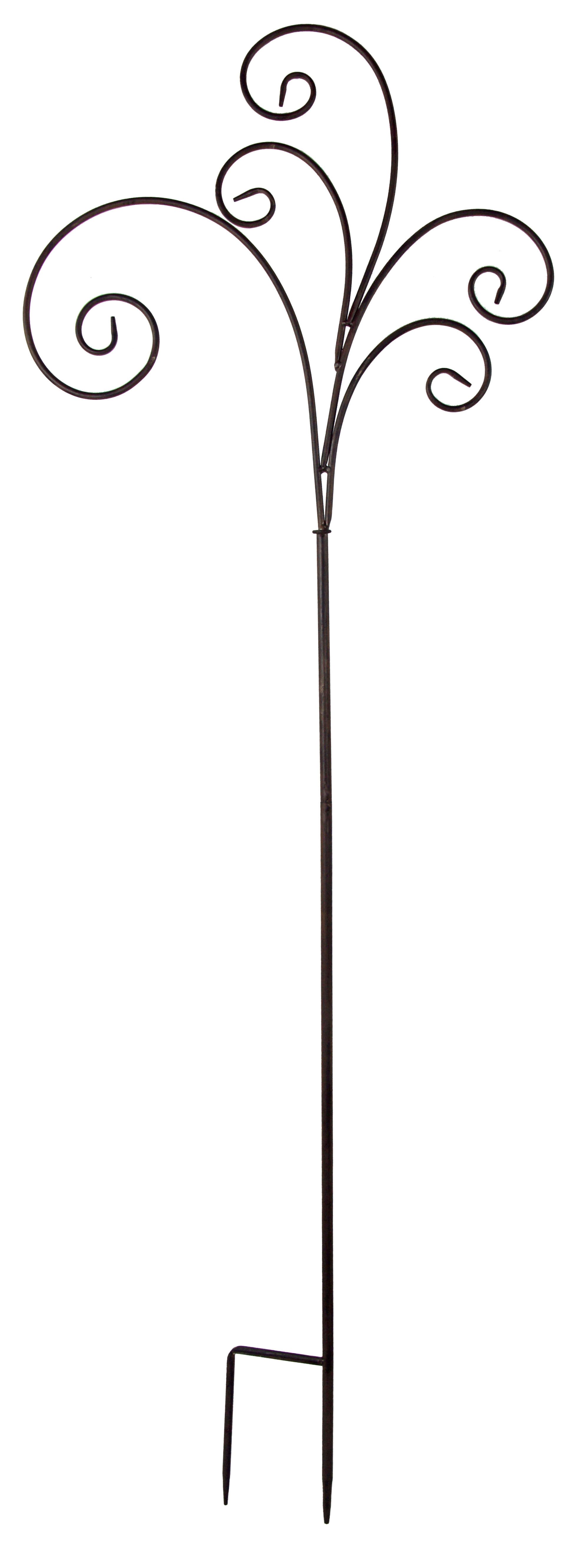 Selle San Marco Gartenstecker Rankstab mit eleganten Schwüngen: Der "Magic Bloom" Bischofsstab (1-St) zum schrauben