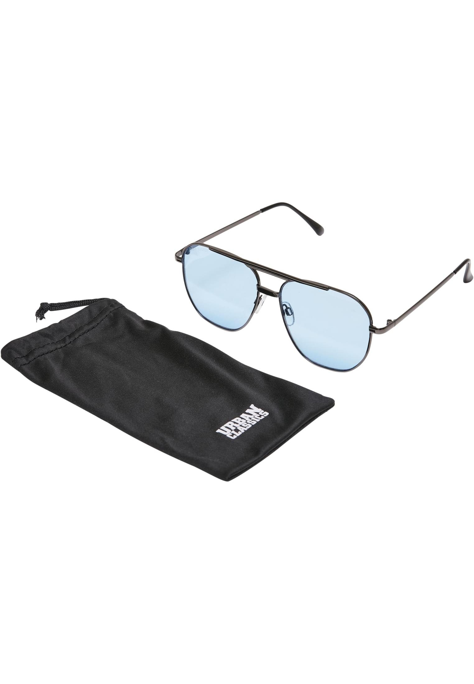 URBAN CLASSICS Sonnenbrille Unisex Sunglasses Manila gunmetal/batikblue