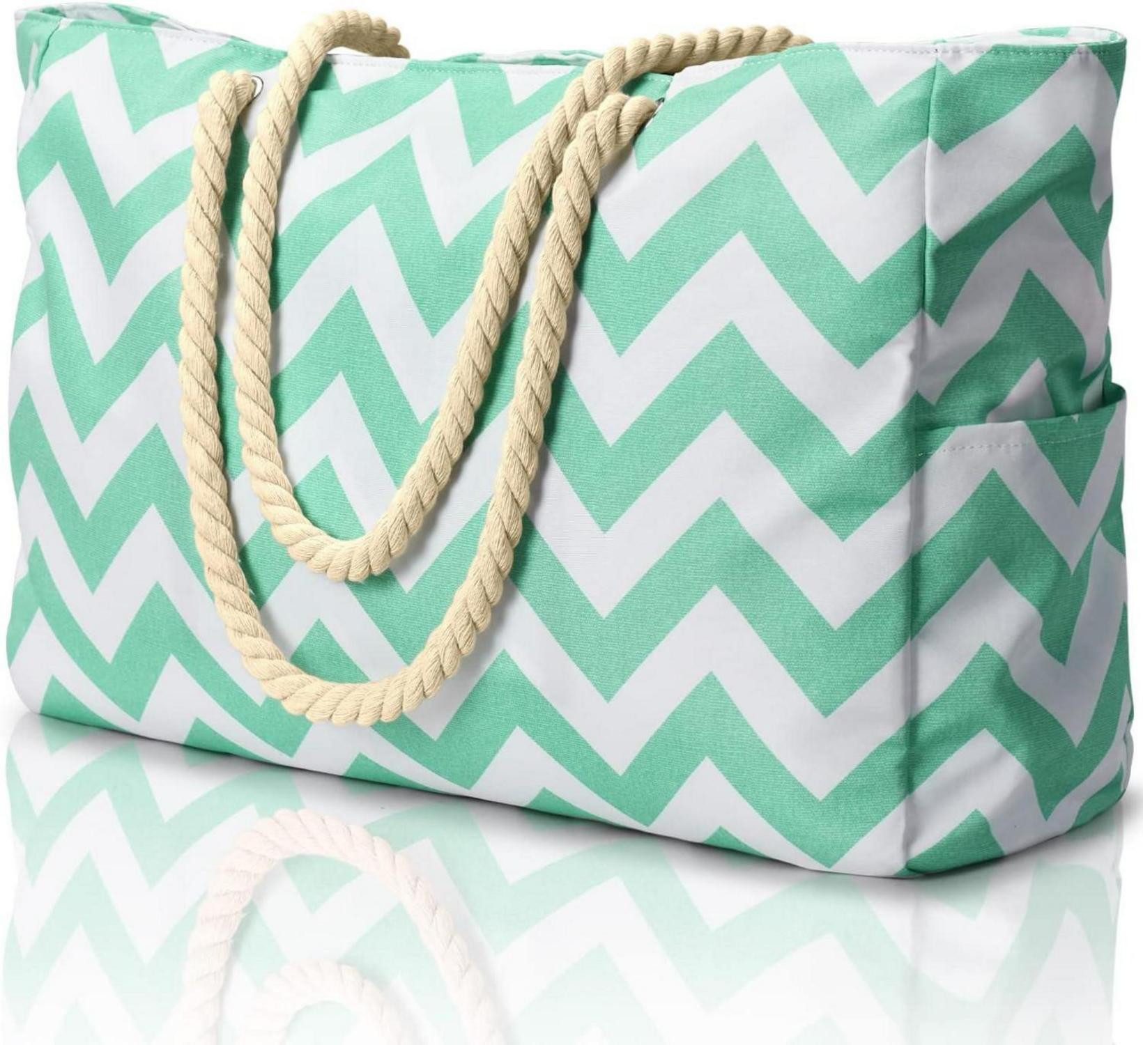 LuxusKollektion Strandtasche Strandtasche XXL Wasserdicht mit günstig online kaufen