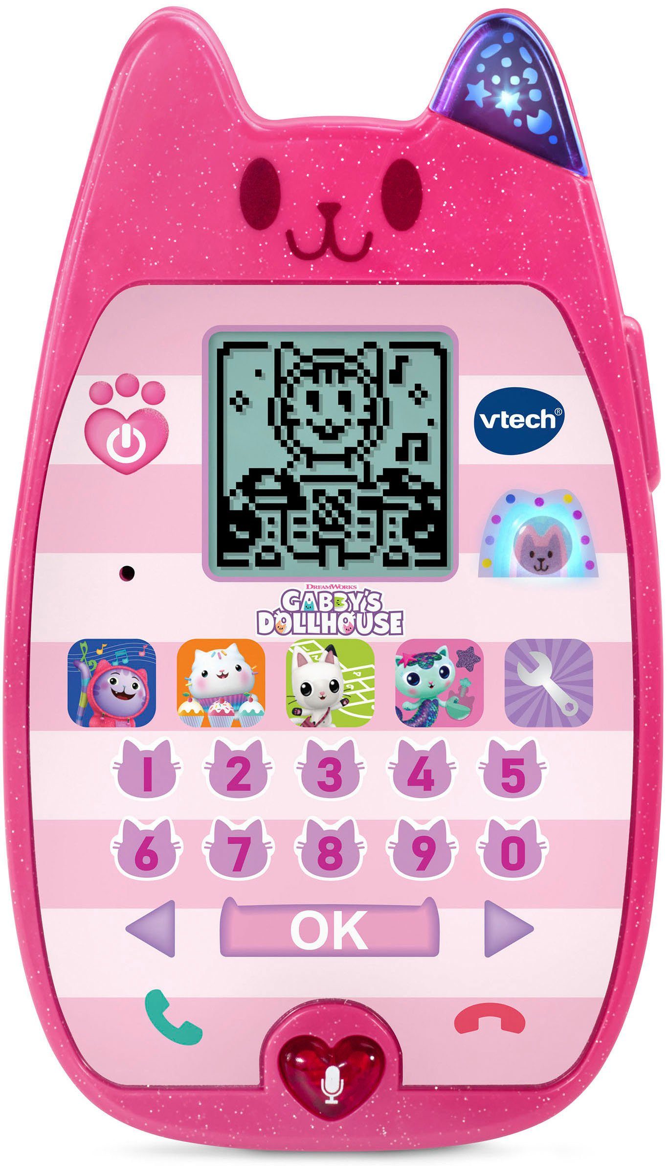 Spiel-Smartphone Gabby's Dollhouse, Lernhandy