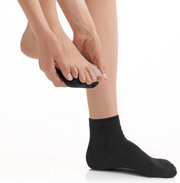 GoBunion Hallux-Bandage Socken, 39-42, 1 Paar, Hallux Socken mit integriertem Zehenspreizer schwarz.