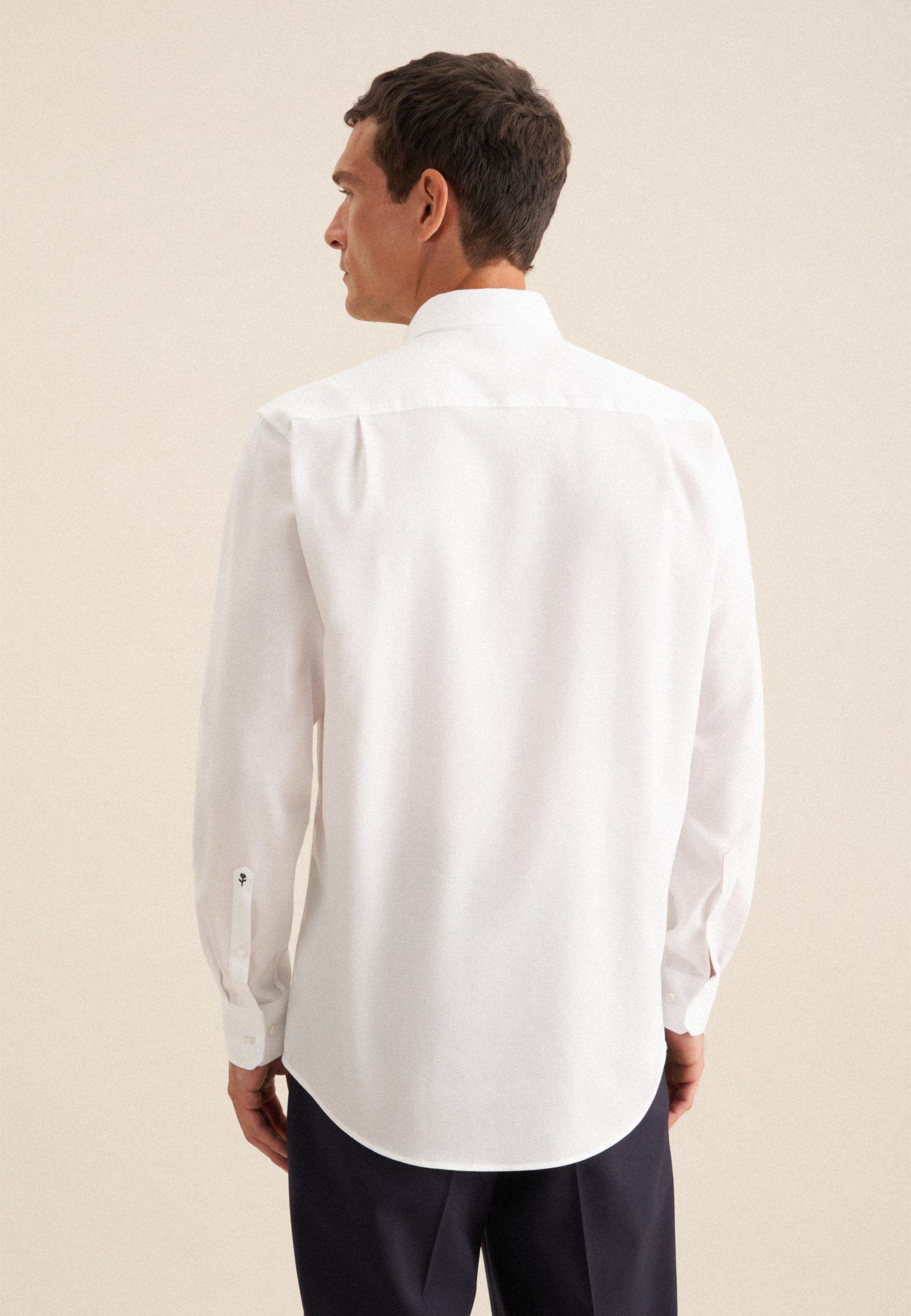 seidensticker Businesshemd Schwarze Rose Regular Button-Down-Kragen günstig online kaufen