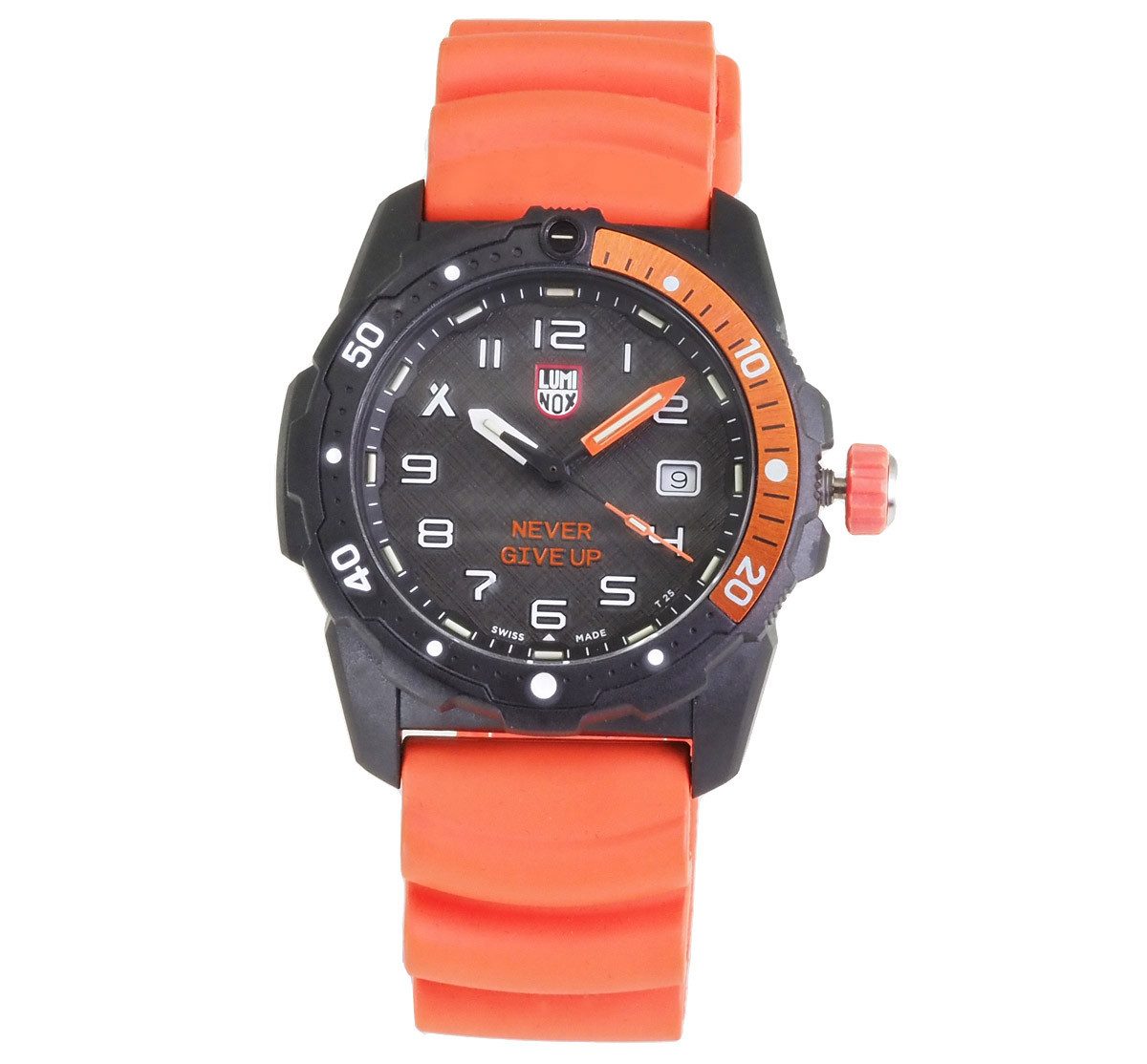 Luminox Schweizer Uhr Herren Uhr Bear Grylls Survival XB.3729.NGU 45 mm, Luminox Light Technology: Dauerhaftes Leuchten für bis zu 25 Jahre