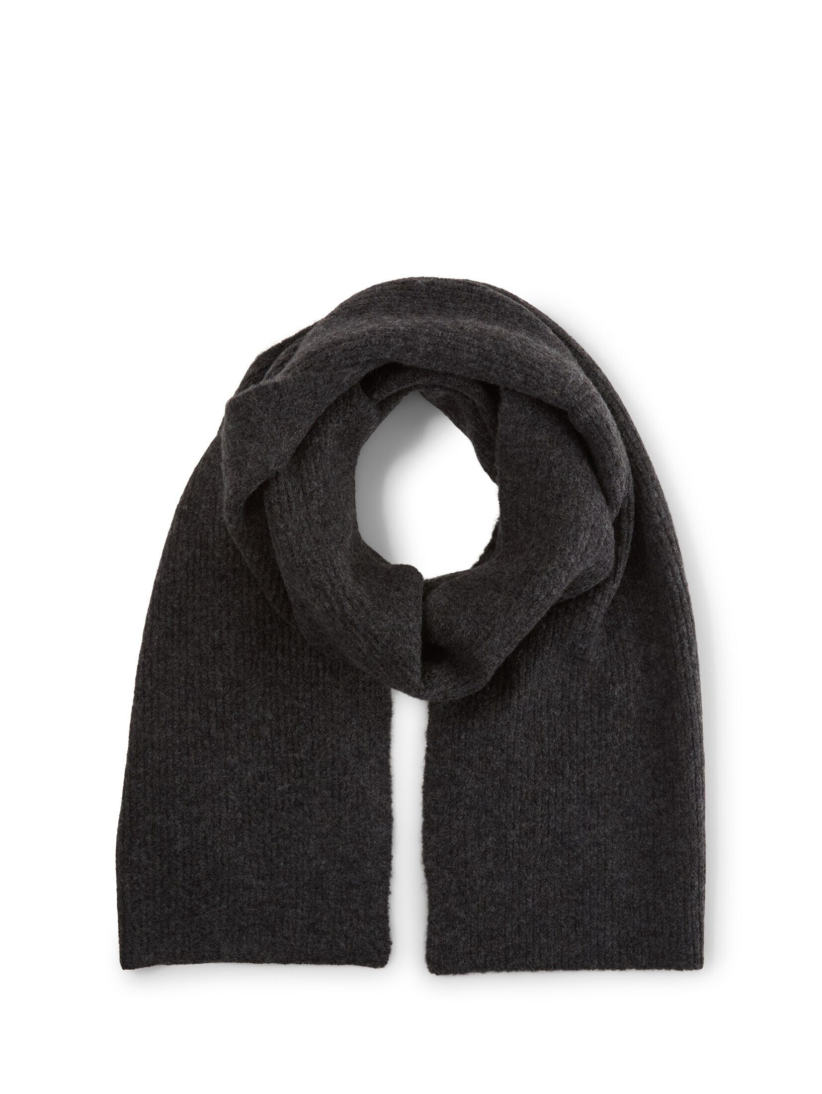 TOM TAILOR Denim Strickschal Accessoire, Cosy Schal in Melange-Optik