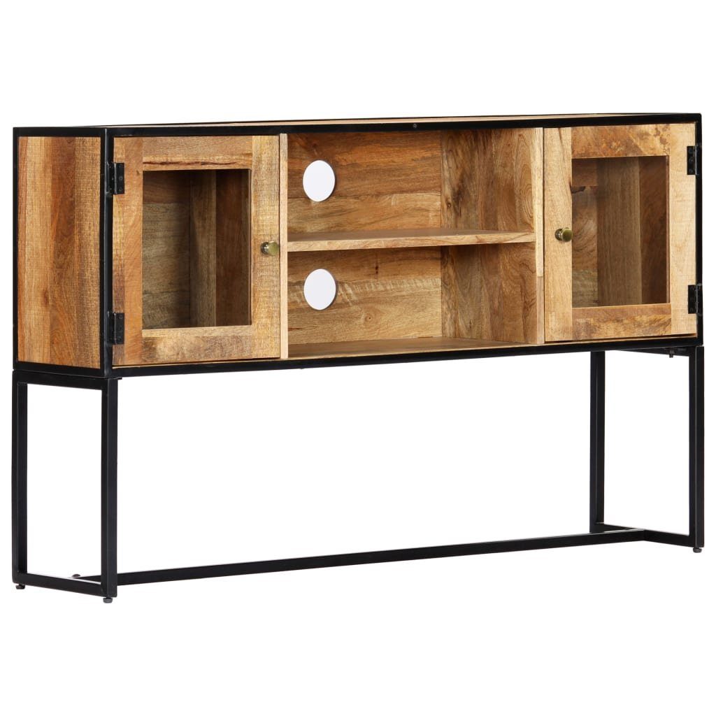 vidaXL TV-Schrank TV-Schrank 120x30x75 cm Altholz Massiv