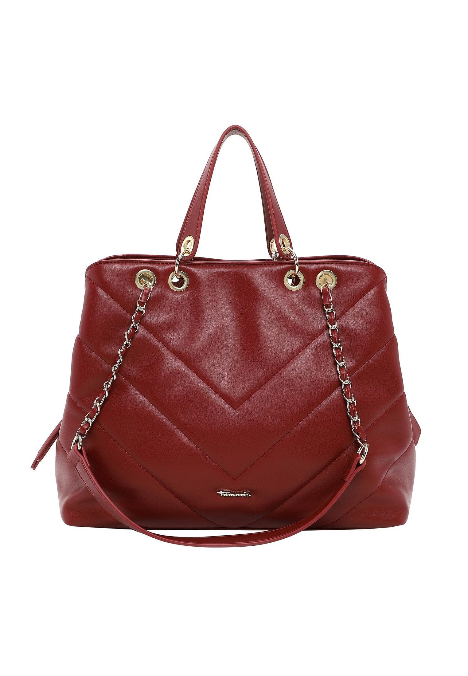 Tamaris Shopper Madlin, für Damen darkred 606