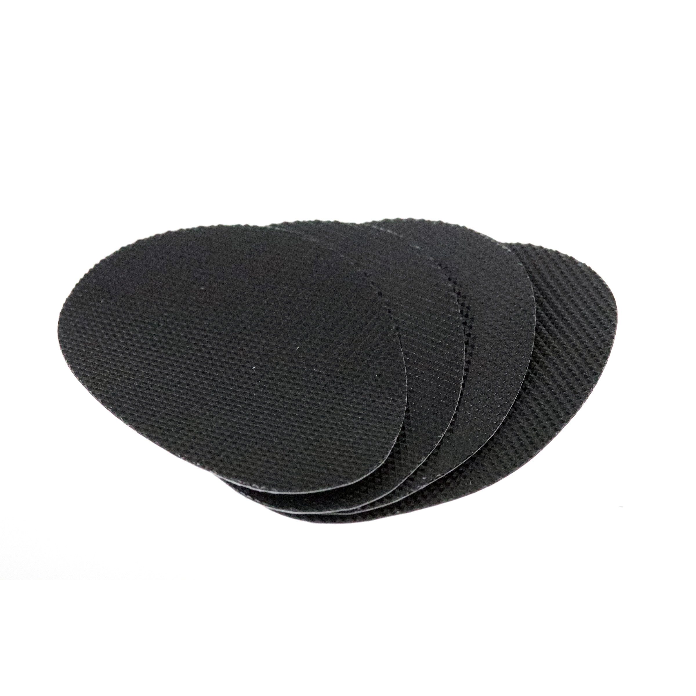 TelMo Anti-Rutsch-Pad Anti-Rutschsohle selbstklebend (2Paar) ideal für Ledersohlen