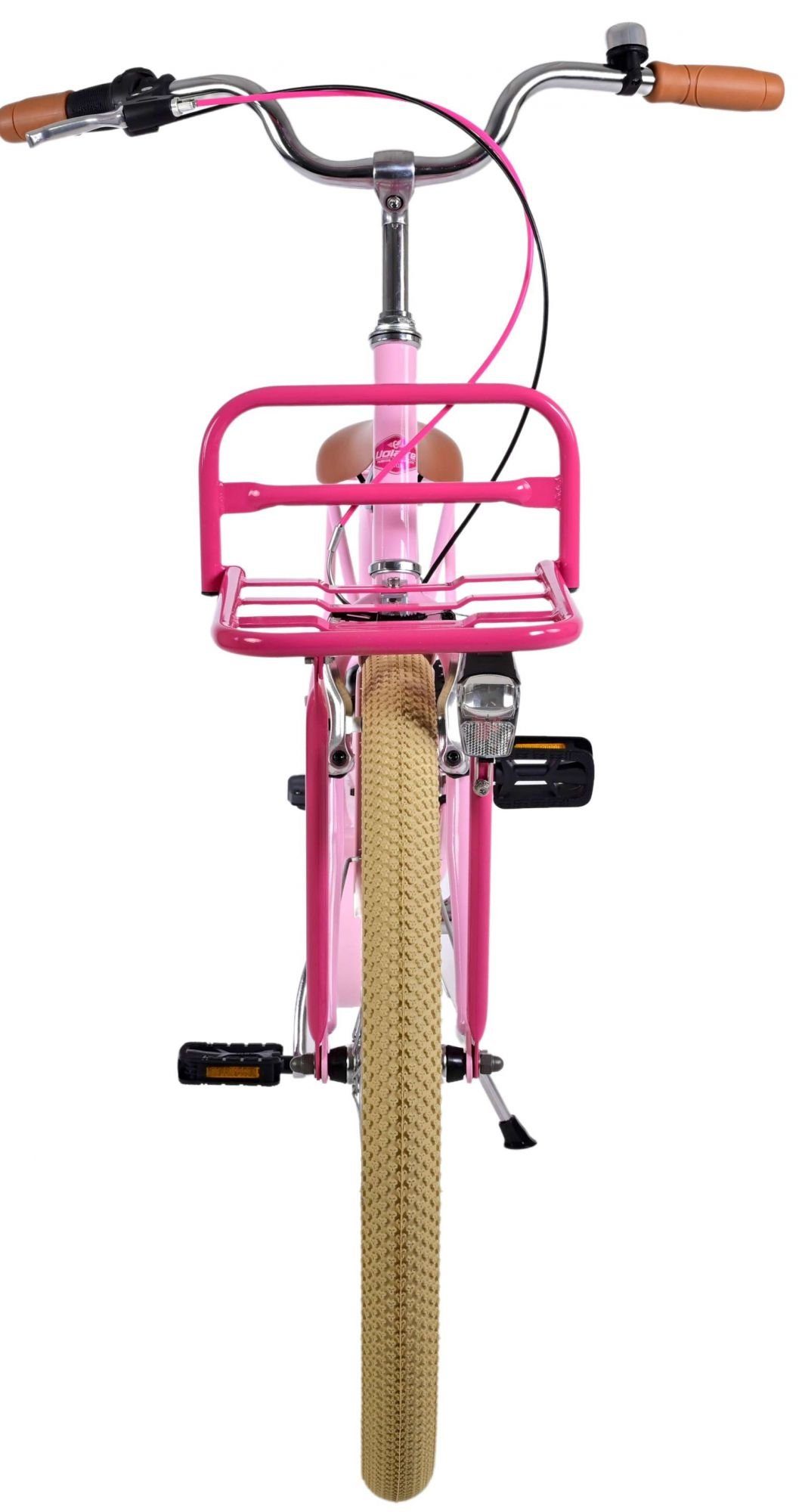 TPFSports Kinderfahrrad Volare Excellent 24 Zoll mit Rücktritt + Handbremse, 3 Gang, (Mädchen Fahrrad - Rutschfeste Sicherheitsgriffe), Kinder Fahrrad 24 Zoll mit Ständer Laufrad Mädchen Kinderrad