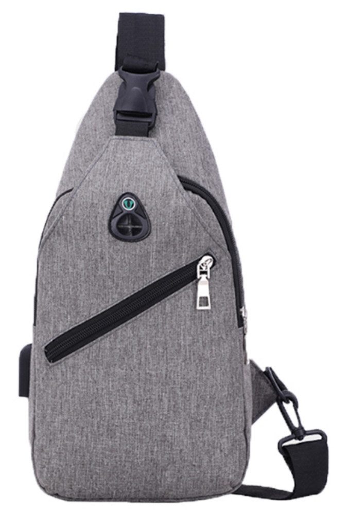 Schultertasche Brusttasche Sling Schulter Rucksack Rucksäcke Crossbody Umhängetasche