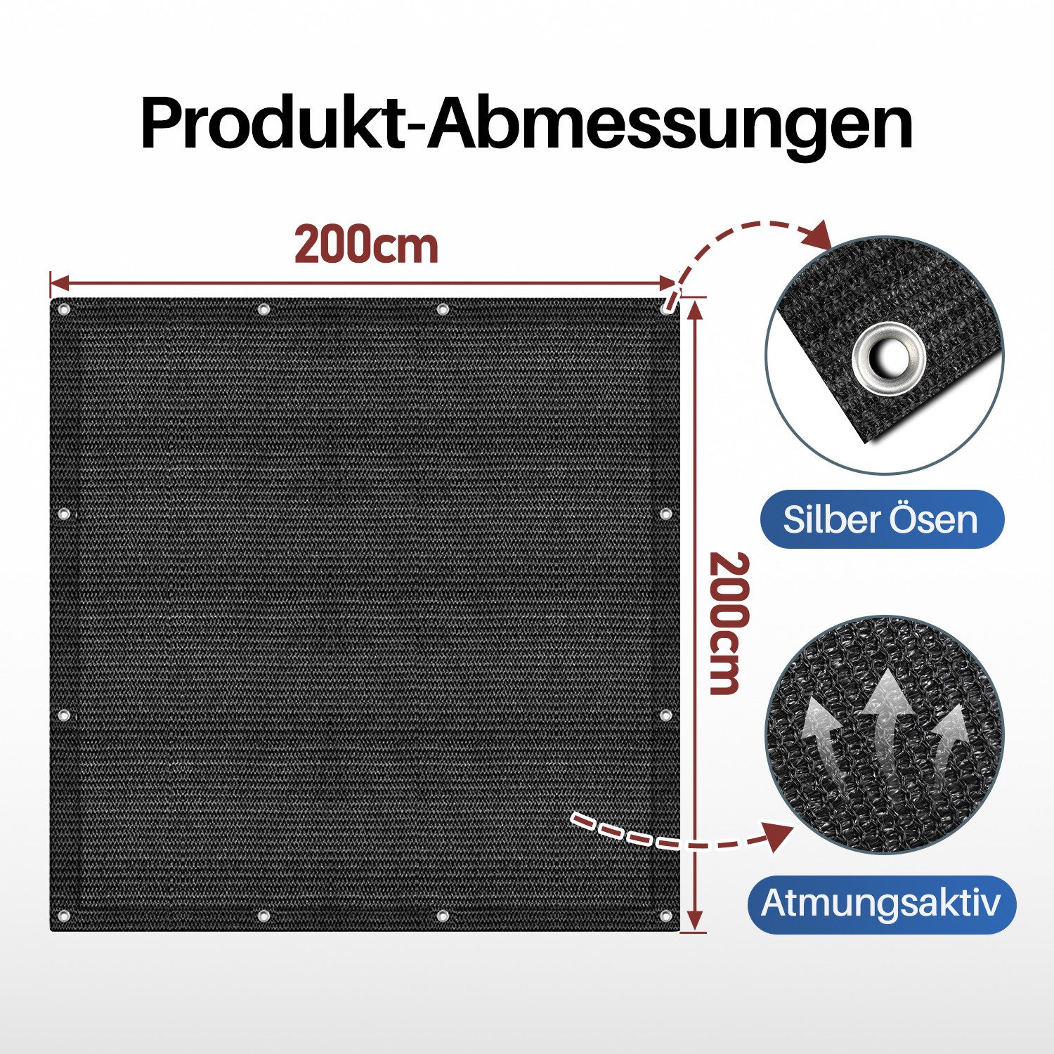 Clanmacy Outdoorteppich Zeltteppich Vorzeltteppich Markisenteppich Schwarz günstig online kaufen