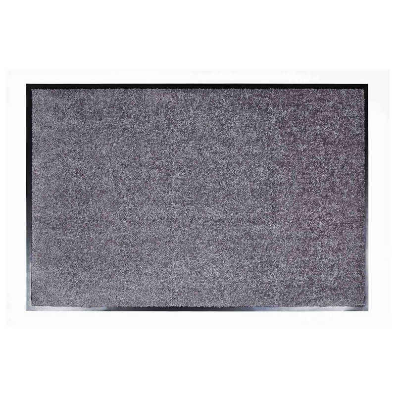 Fußmatte PROPER-TEX Türmatte für den Außenbereich, ASTRA, Rechteckig, Höhe: 9 mm, 60 x 90 cm in Grau