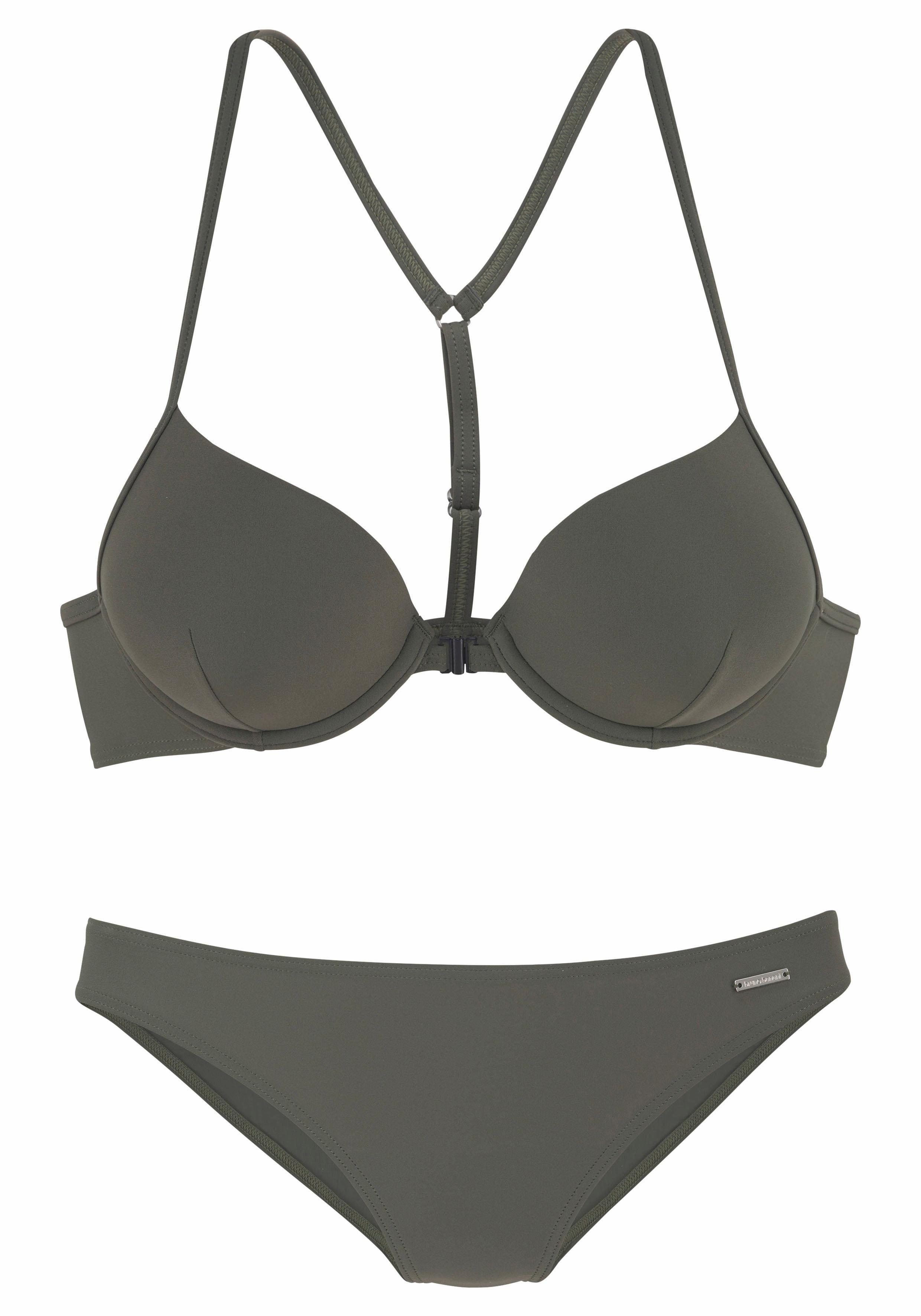 Bruno Banani Push-Up-Bikini mit Vorderverschluss günstig online kaufen
